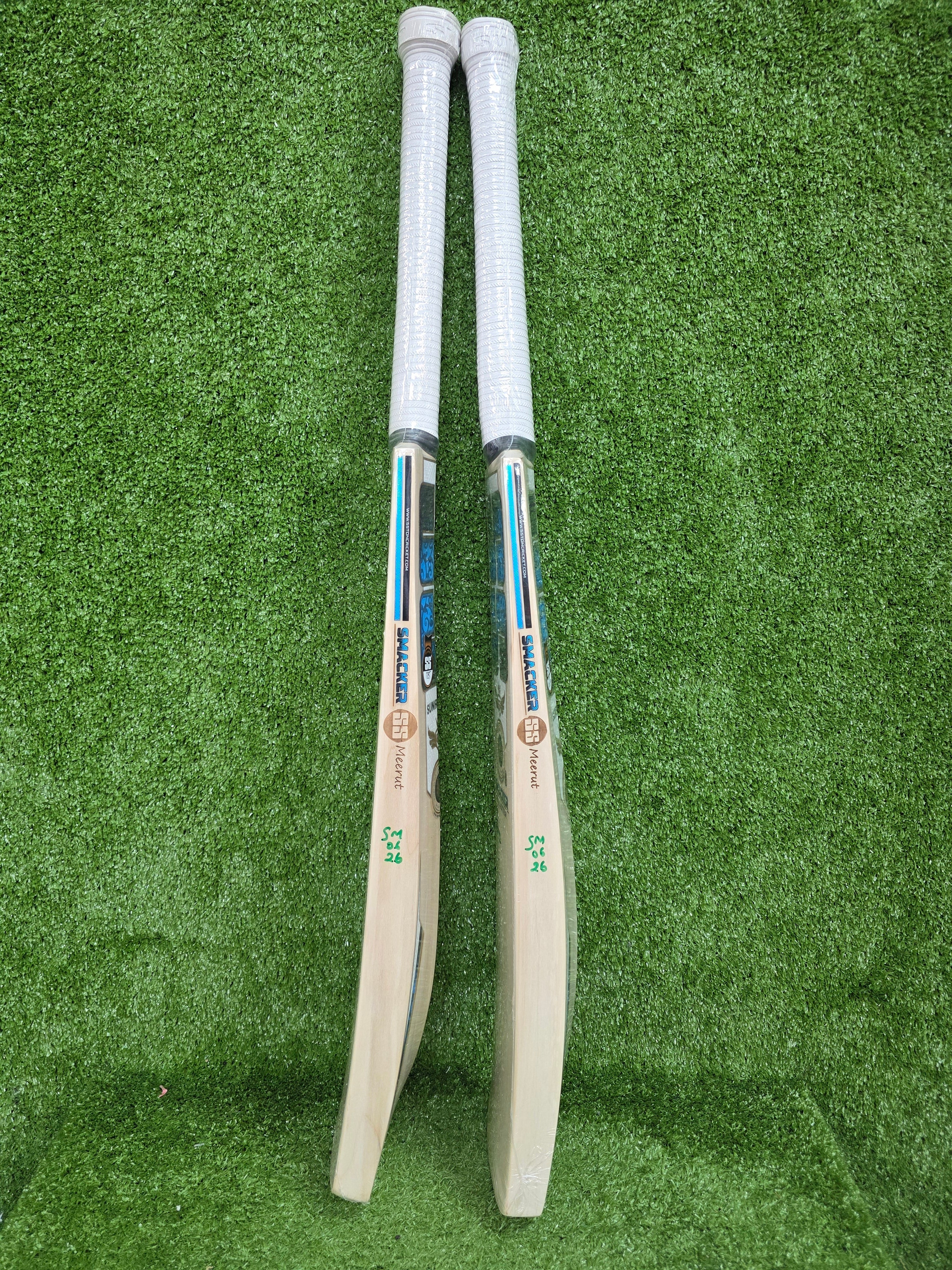 SS GG Smacker Blaster English Willow Cricket Bat Short Handle SS