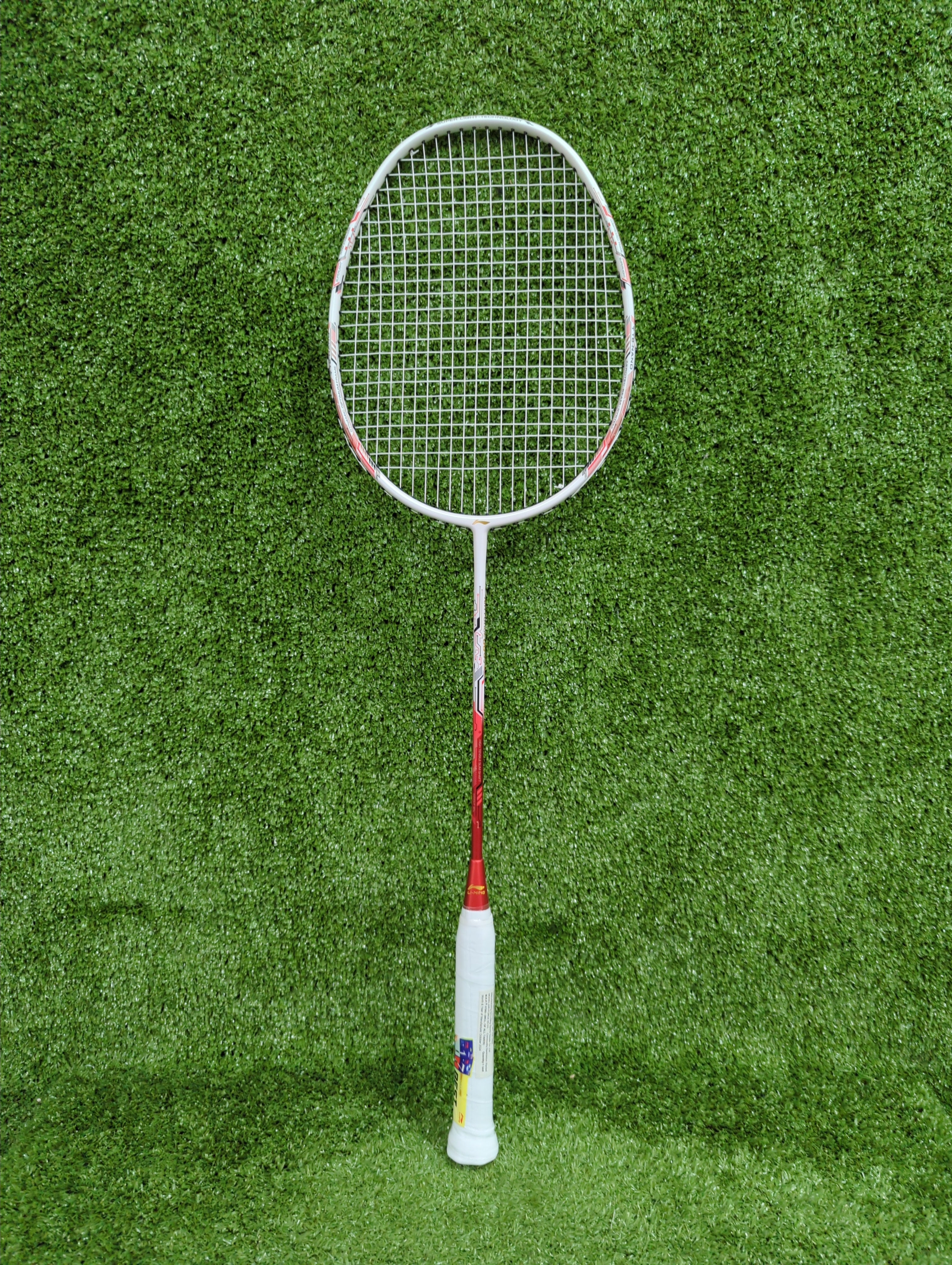 Li-Ning Air Force G3 - 77 grams Badminton Racket Prestrung Black/Red/Orange by Li-Ning - view 8 - TopCricketStore