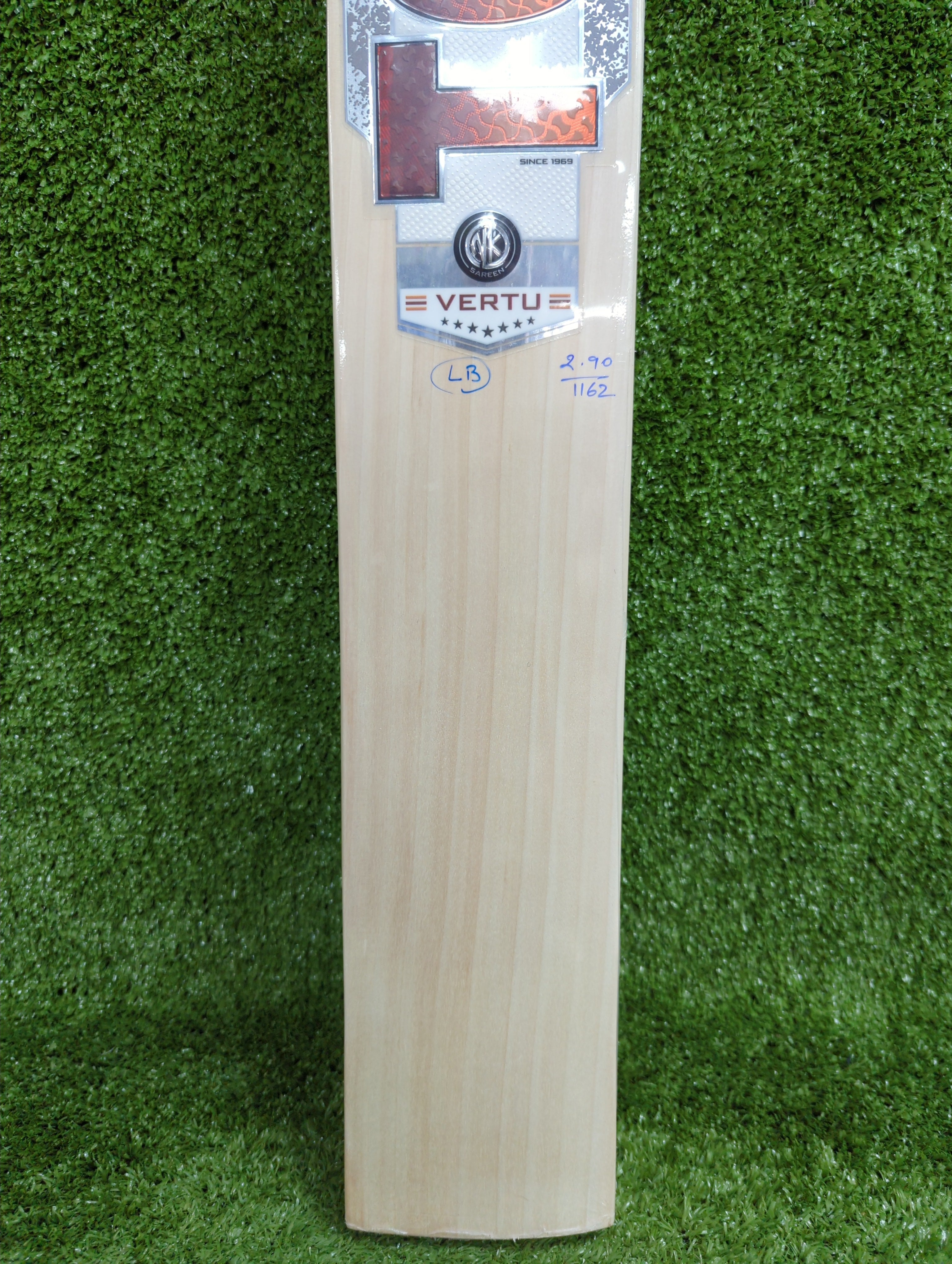 SS Ton Vertu English Willow Cricket Bat Long Blade