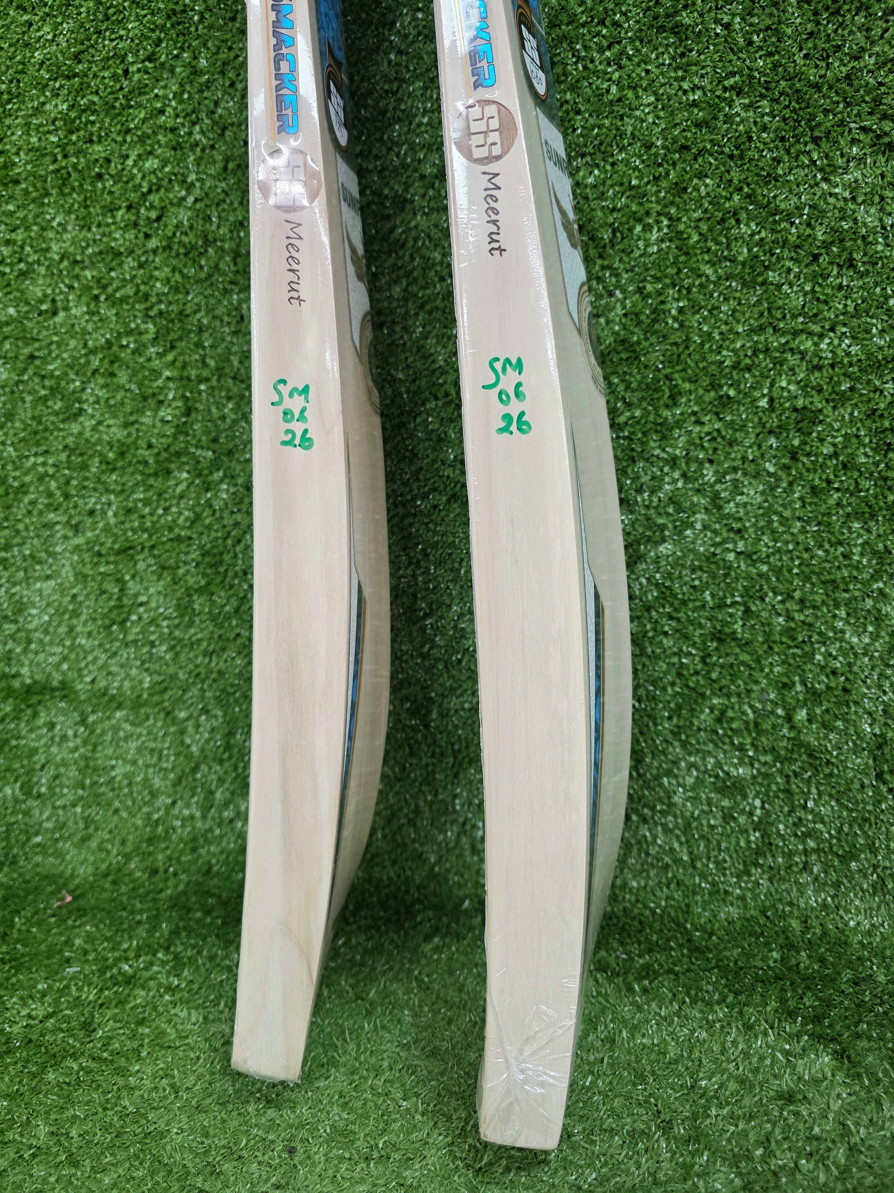 SS GG Smacker Blaster English Willow Cricket Bat Short Handle SS