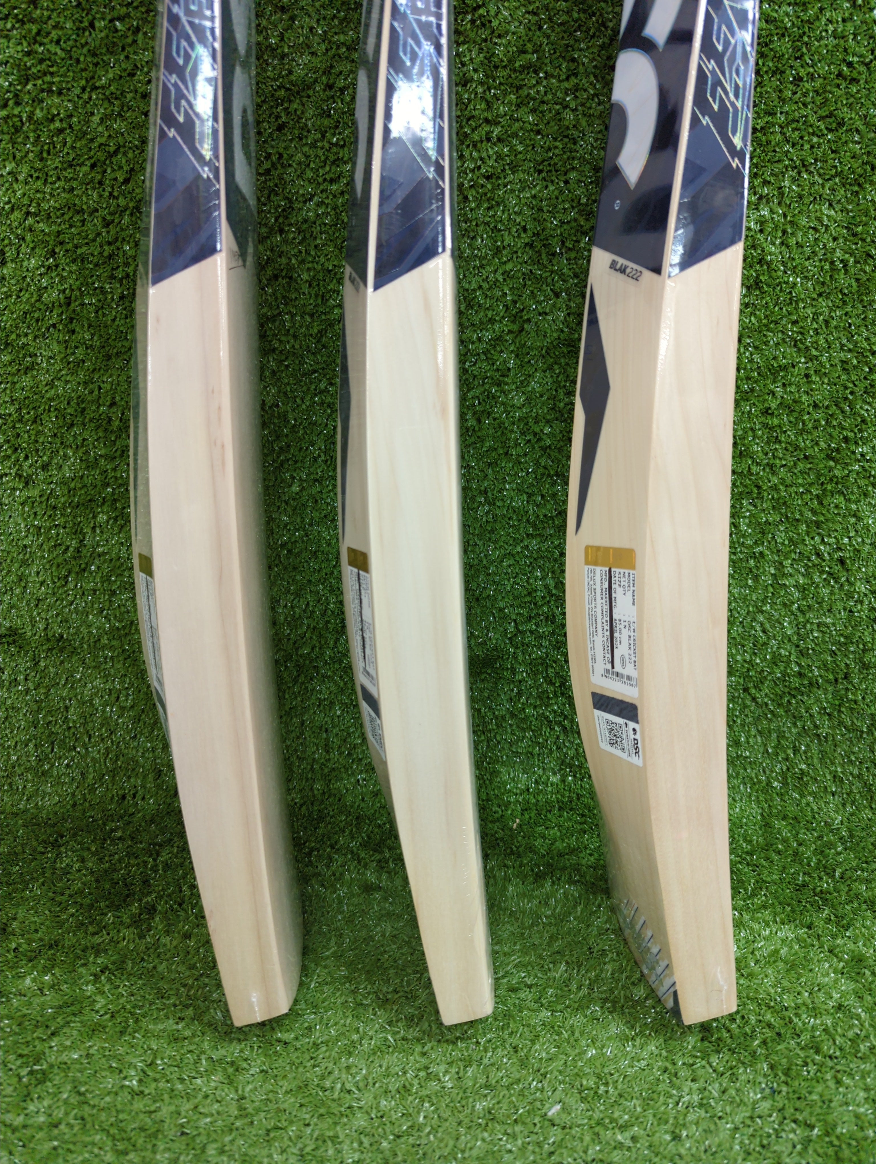 DSC Blak 222 Adult English Willow Cricket Bat