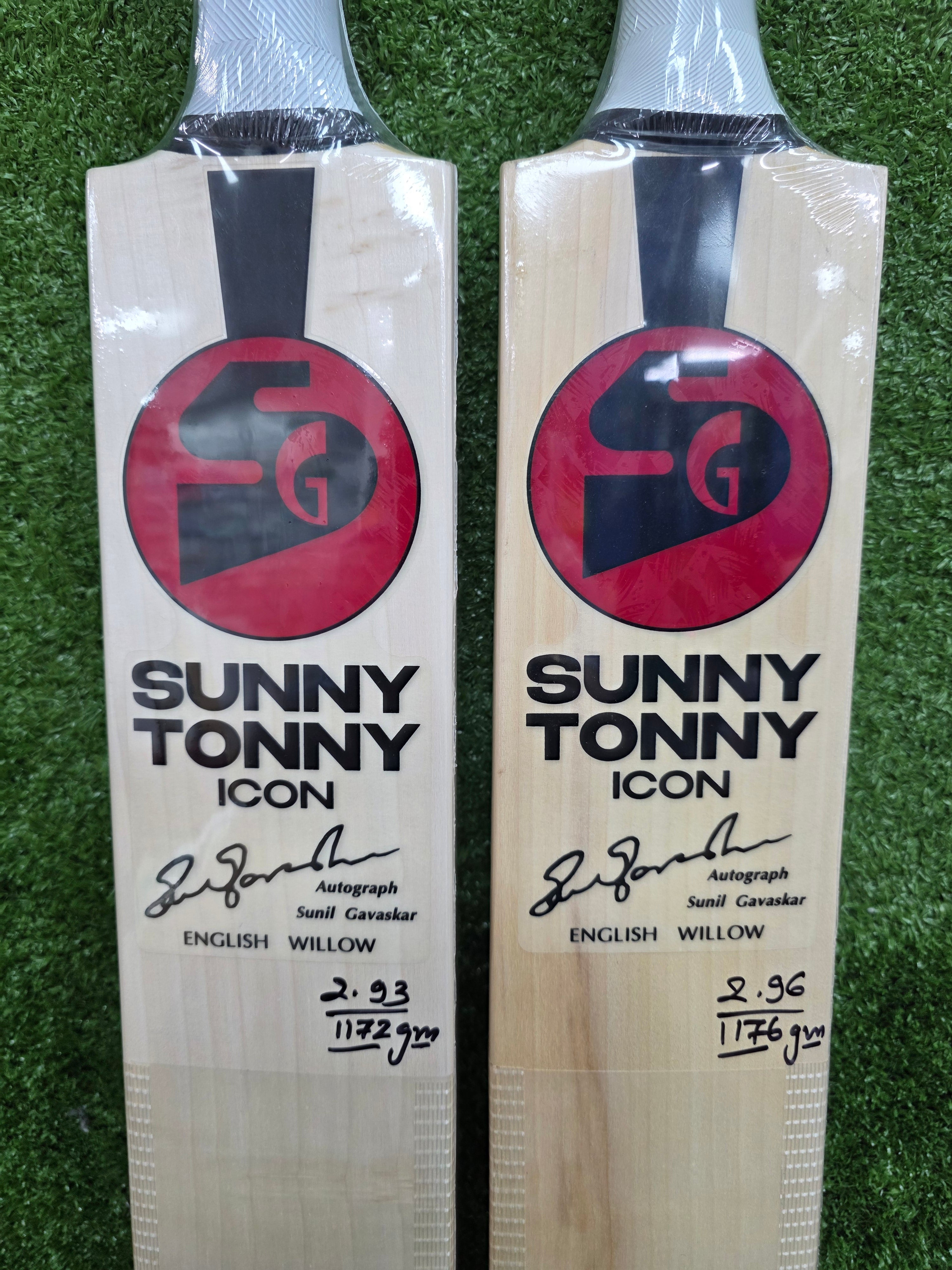 SG Sunny Tonny Icon Red English Willow Cricket Bat SG