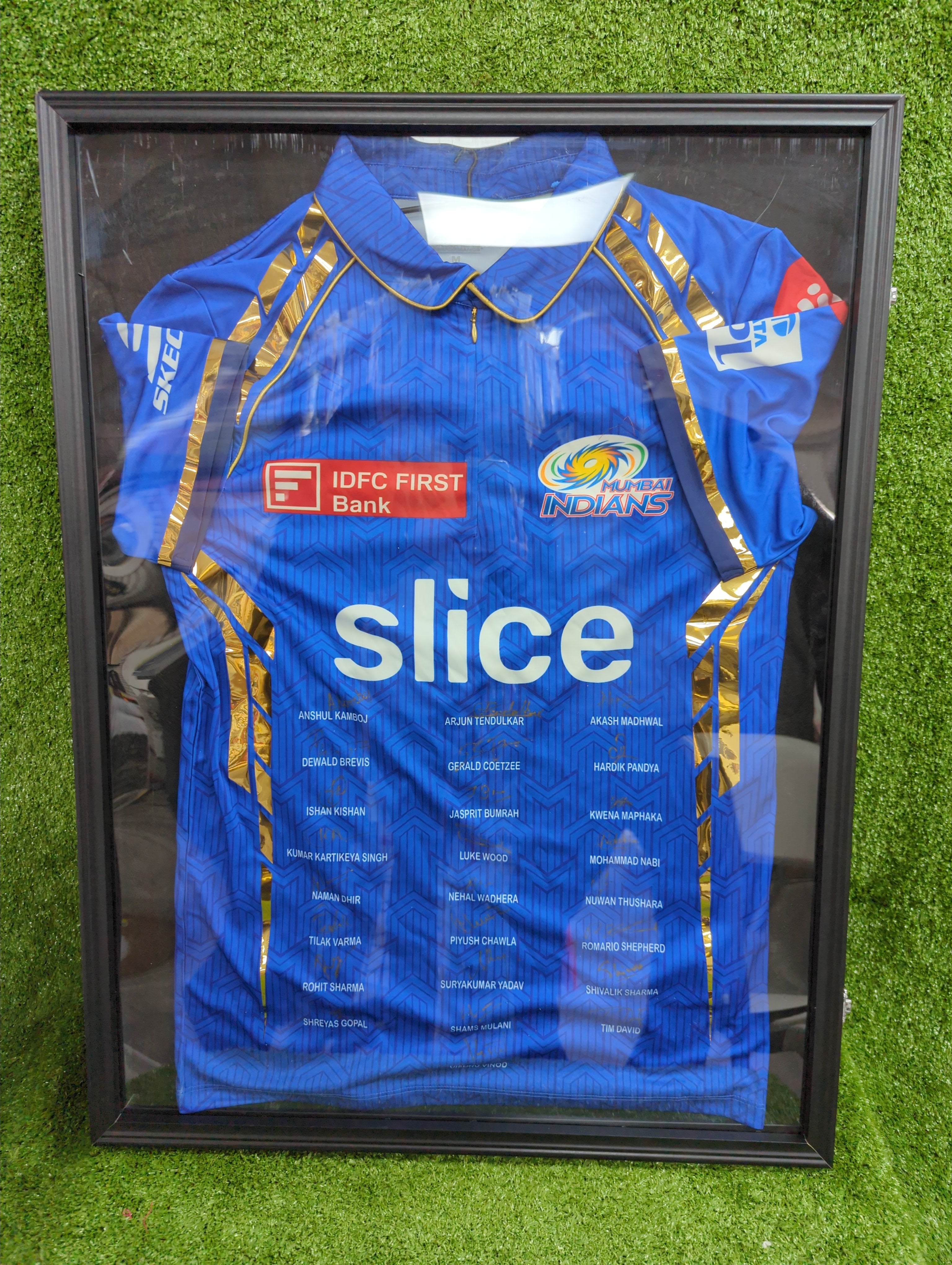 IPL Mumbai Indians Official Signed Players Jersey