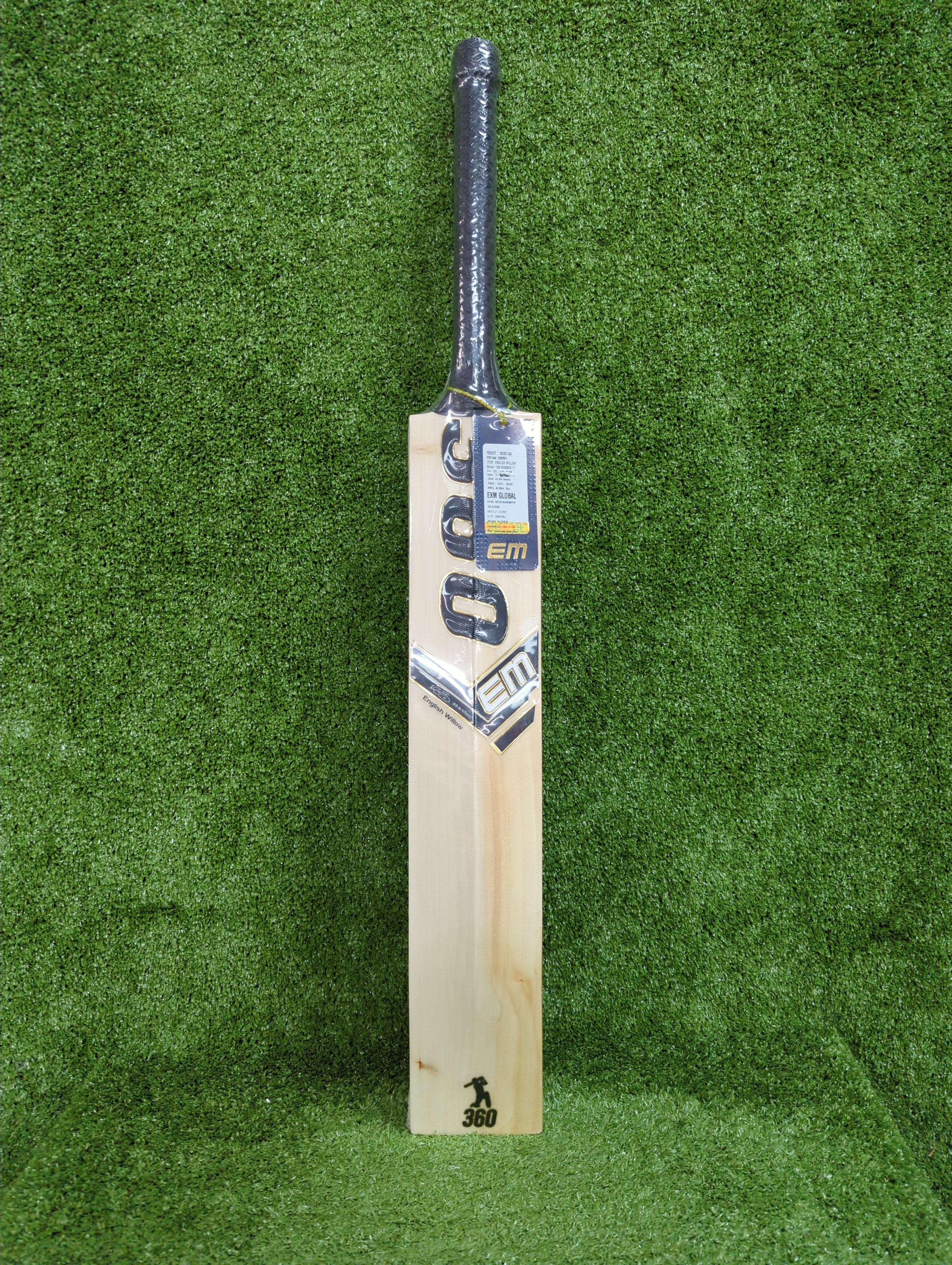 EM 360 No. 17 AB de Villiers English Willow Cricket Bat