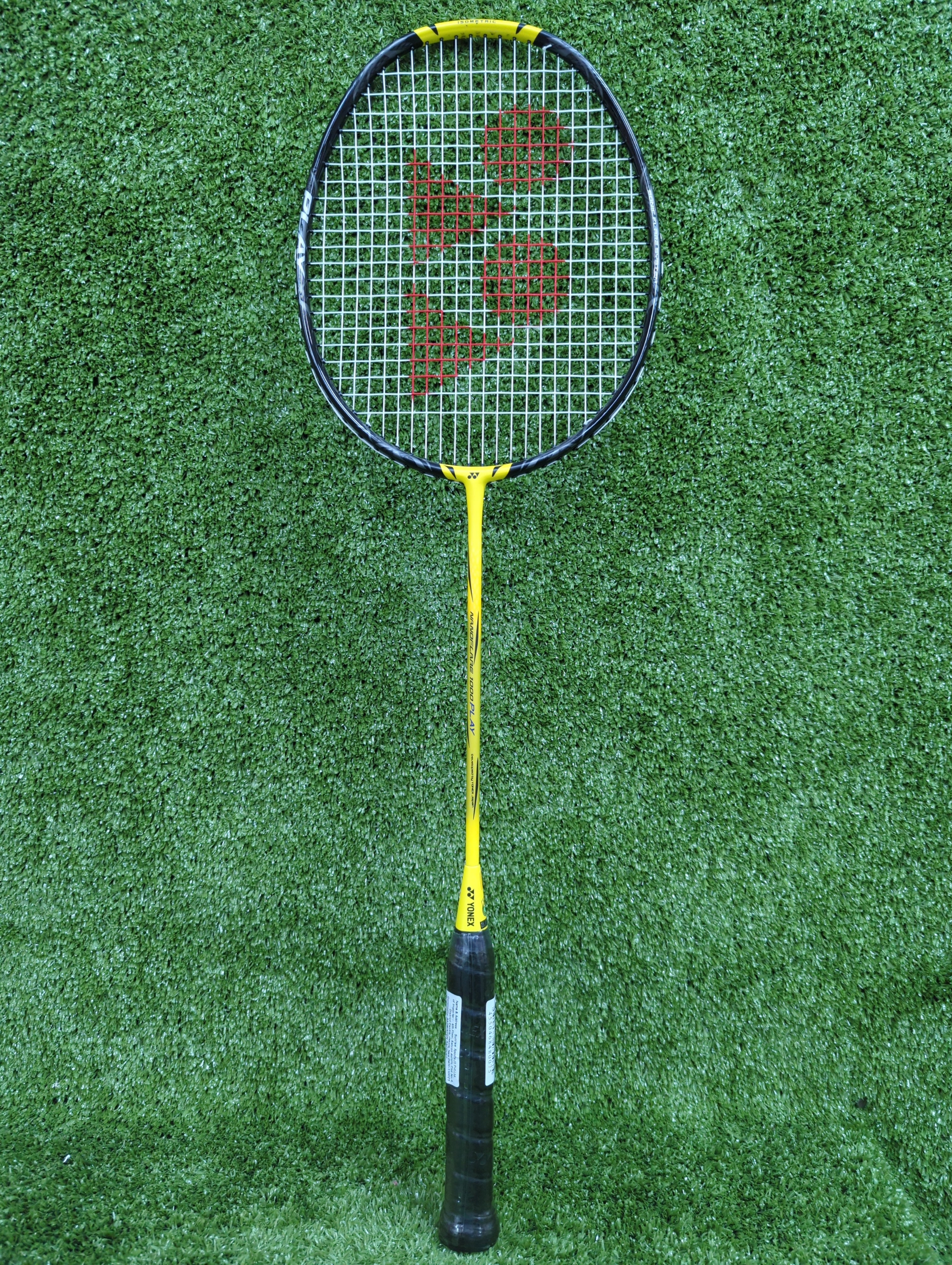 Yonex Nanoflare 1000 Play Lightning Yellow Badminton Racket PreStrung - Made in China