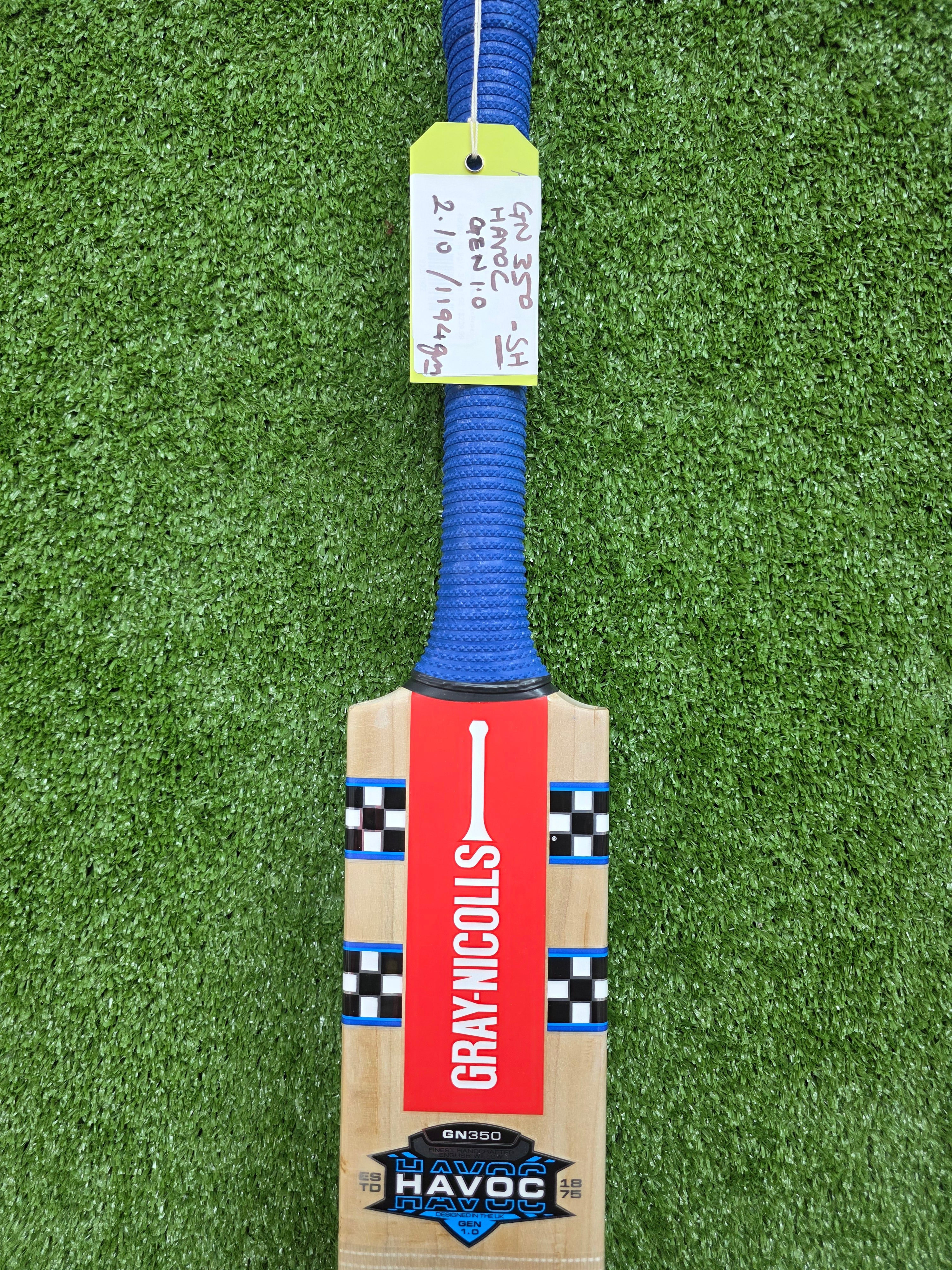 Gray-Nicolls Havoc 1.0 GN350 Adult English Willow Cricket Bat