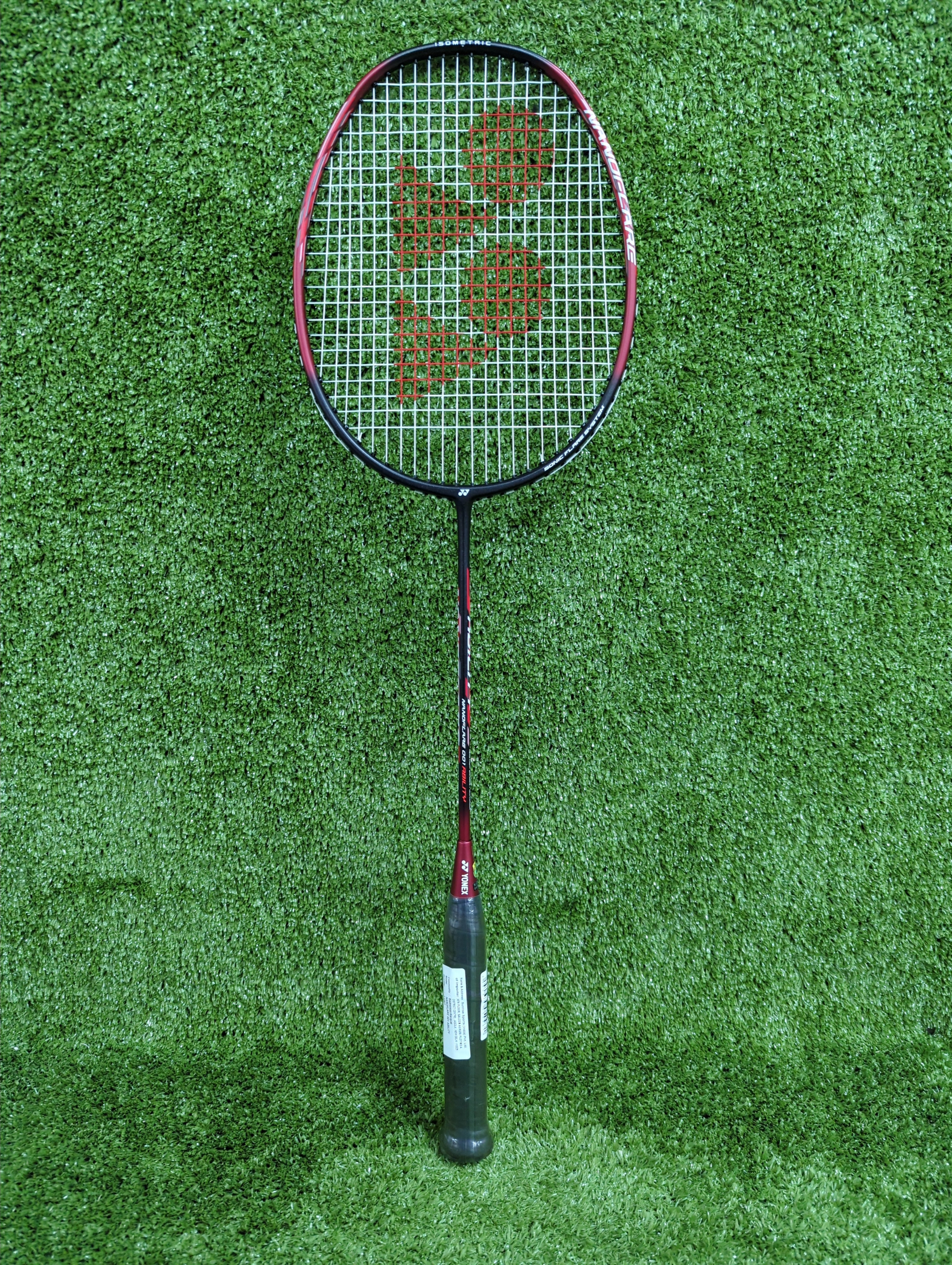 Yonex Nanoflare 001 Ability (Black/Red) Badminton Racket Prestrung - Made In China