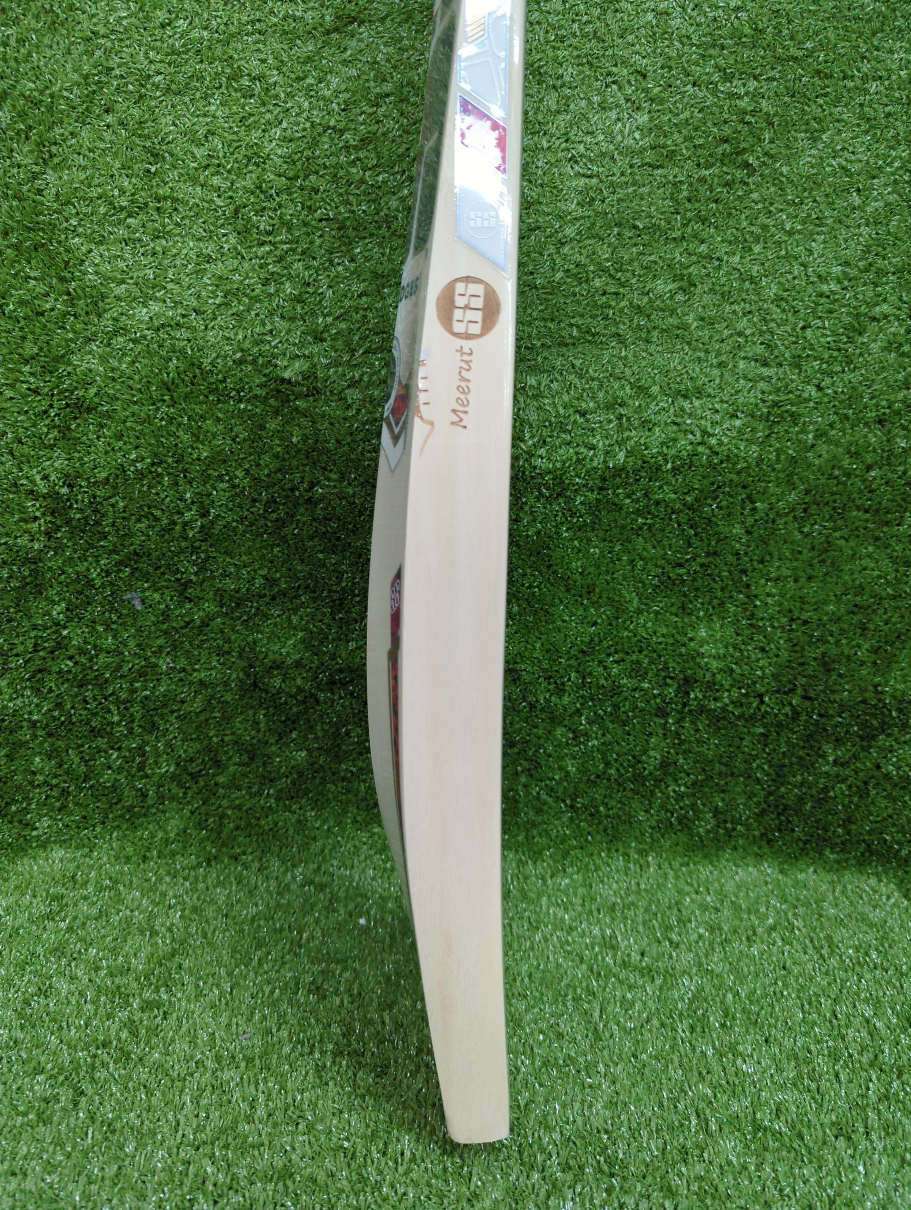 SS Orange Long Blade English Willow Cricket Bat SS