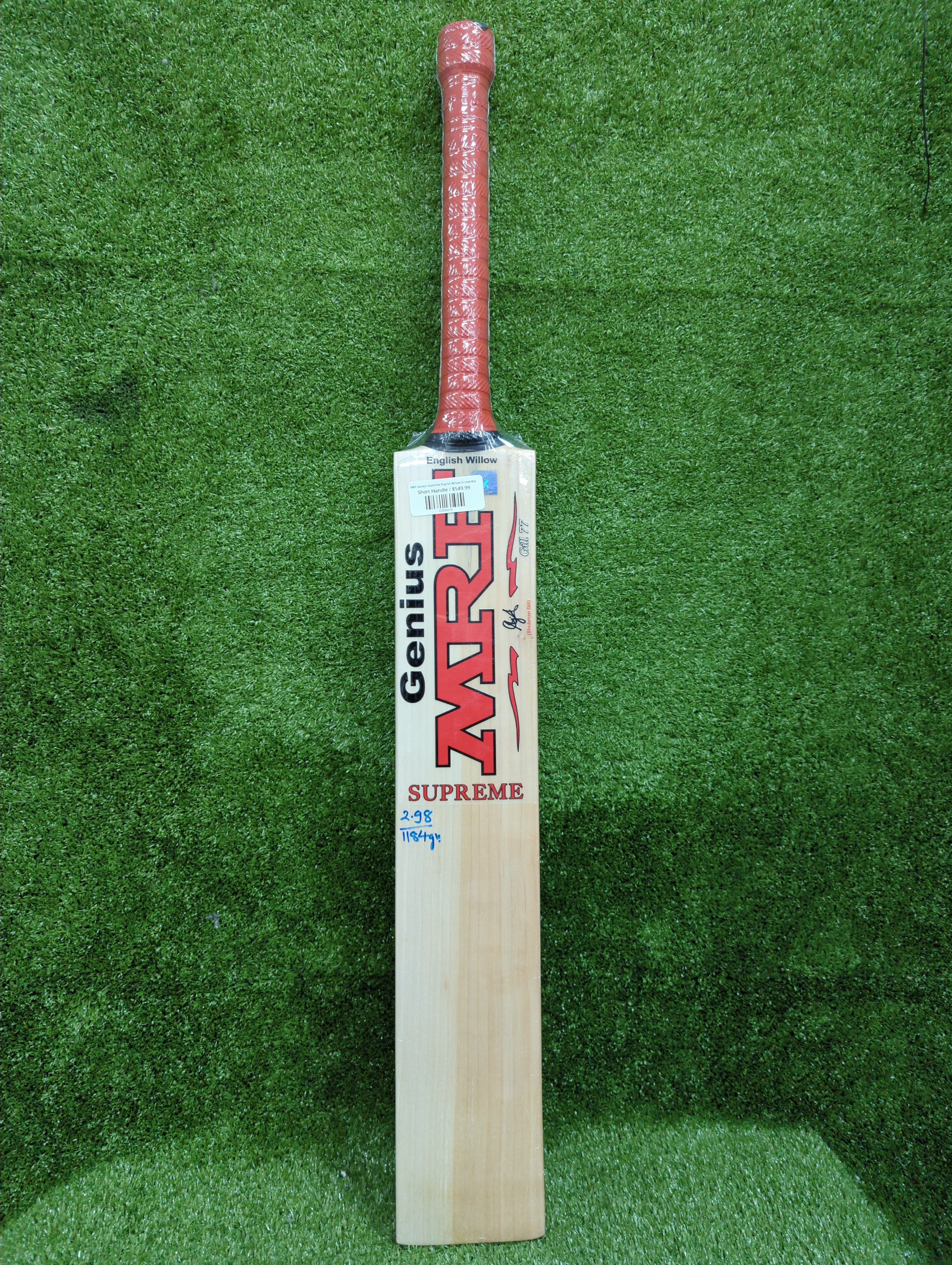 MRF Genius Supreme English Willow Cricket Bat MRF