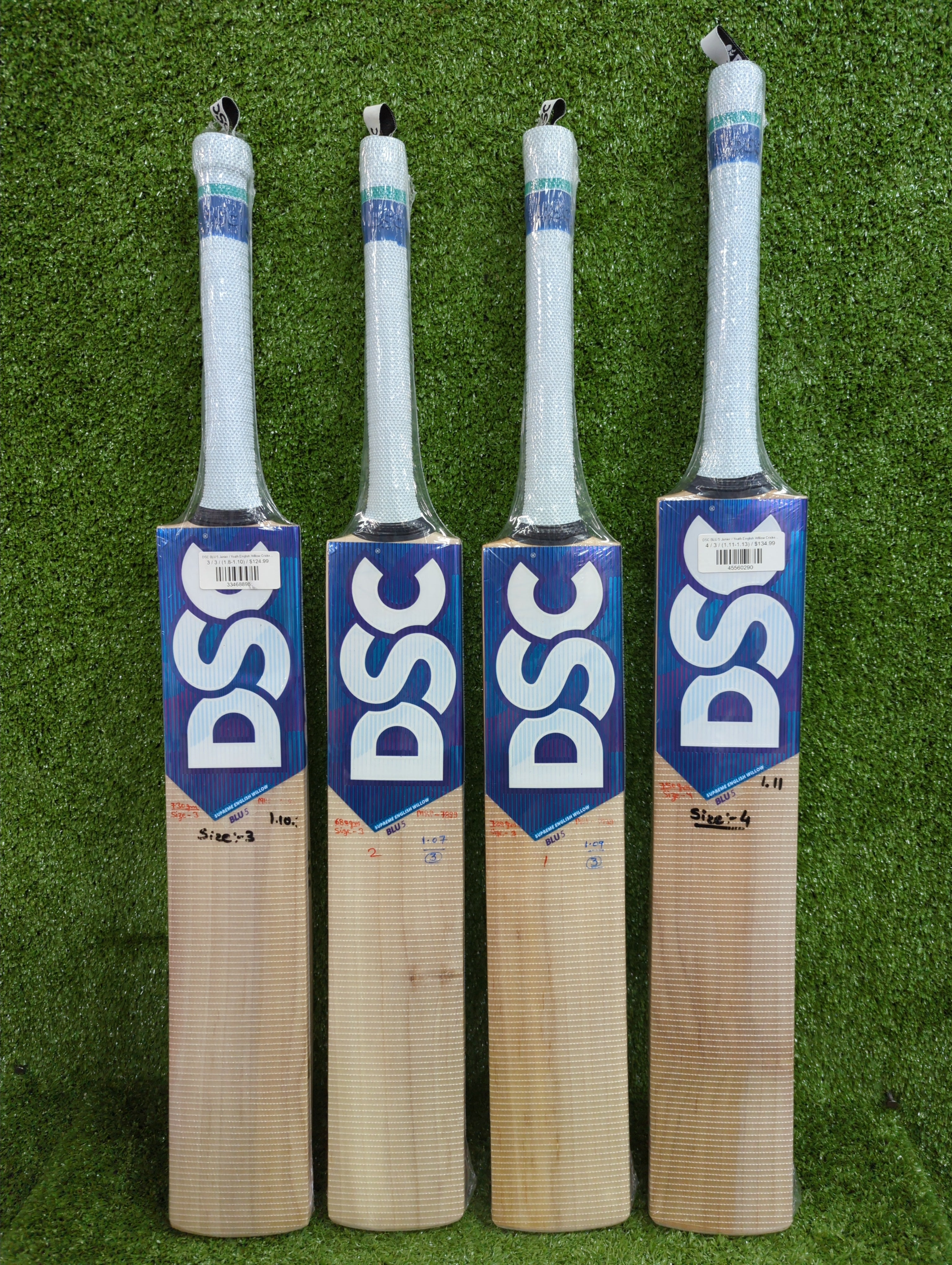 DSC BLU 5 Junior / Youth English Willow Cricket Bat