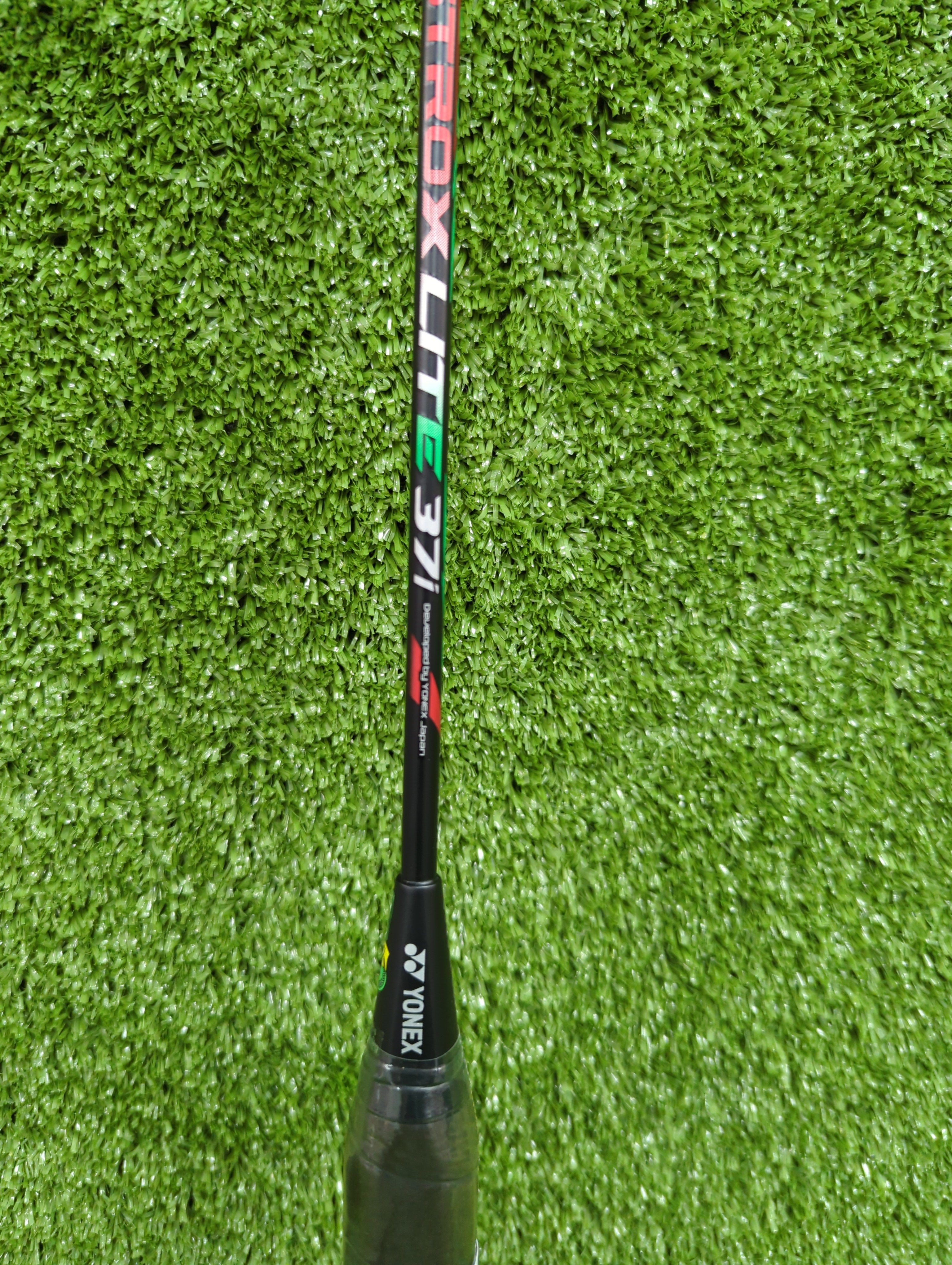 Yonex Astrox Lite 37I Black Orange Blue Badminton Racket Prestrung - Made in China