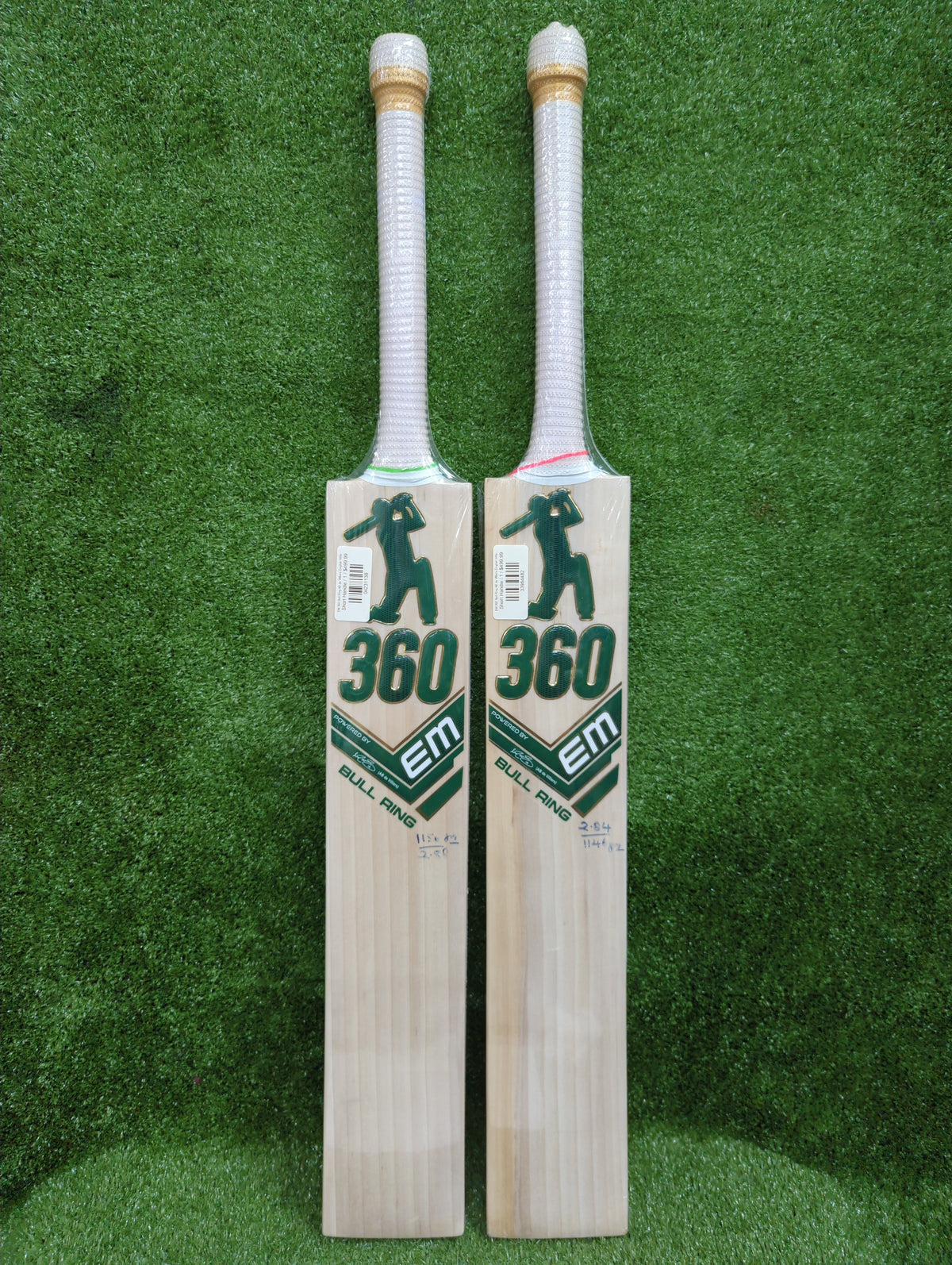 EM 360 Bull Ring AB de Villiers English Willow Cricket Bat EM