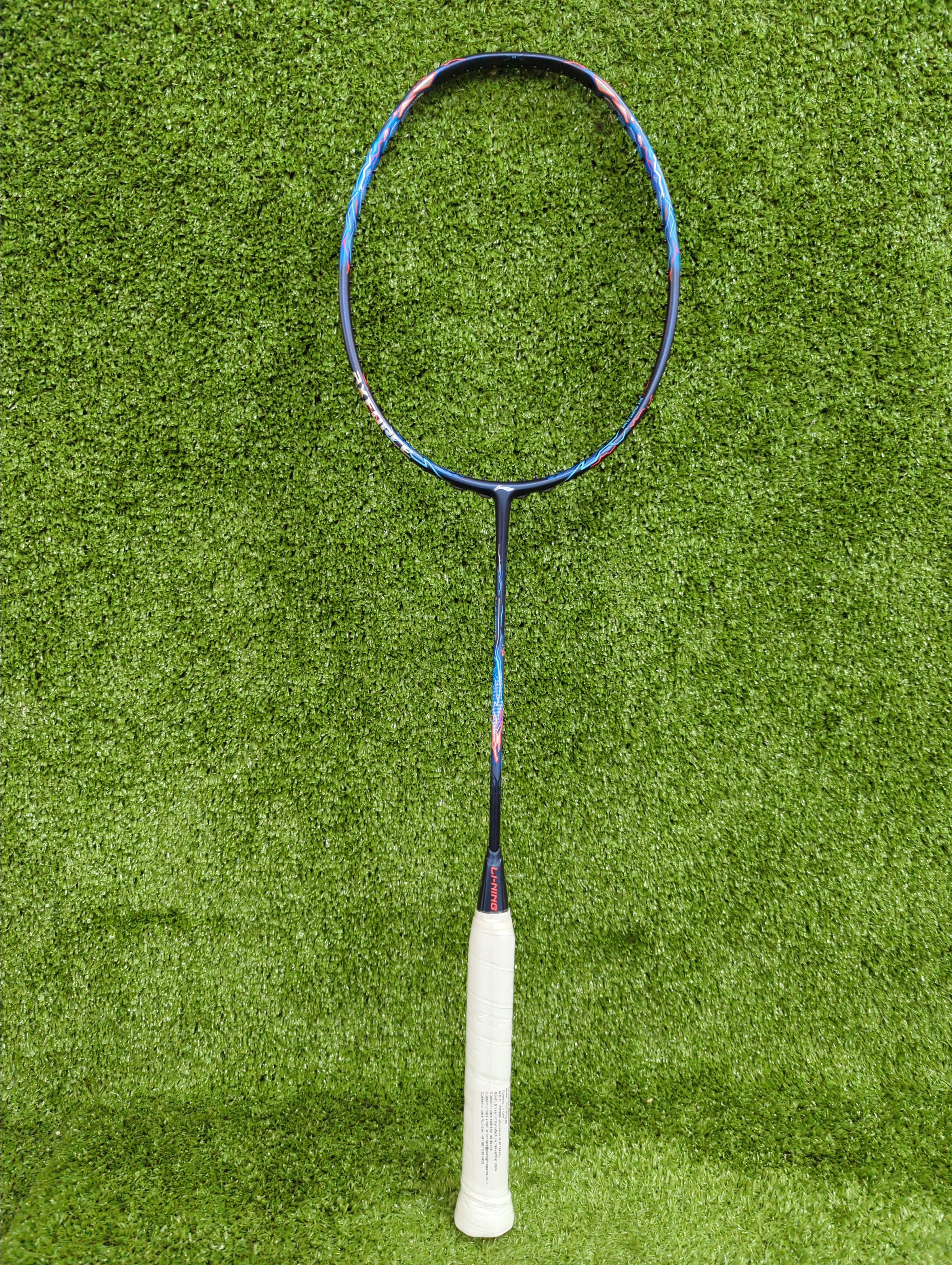 Li-Ning Axforce 90 Dragon Max Navy Blue Badminton Racket Unstrung - Made in China