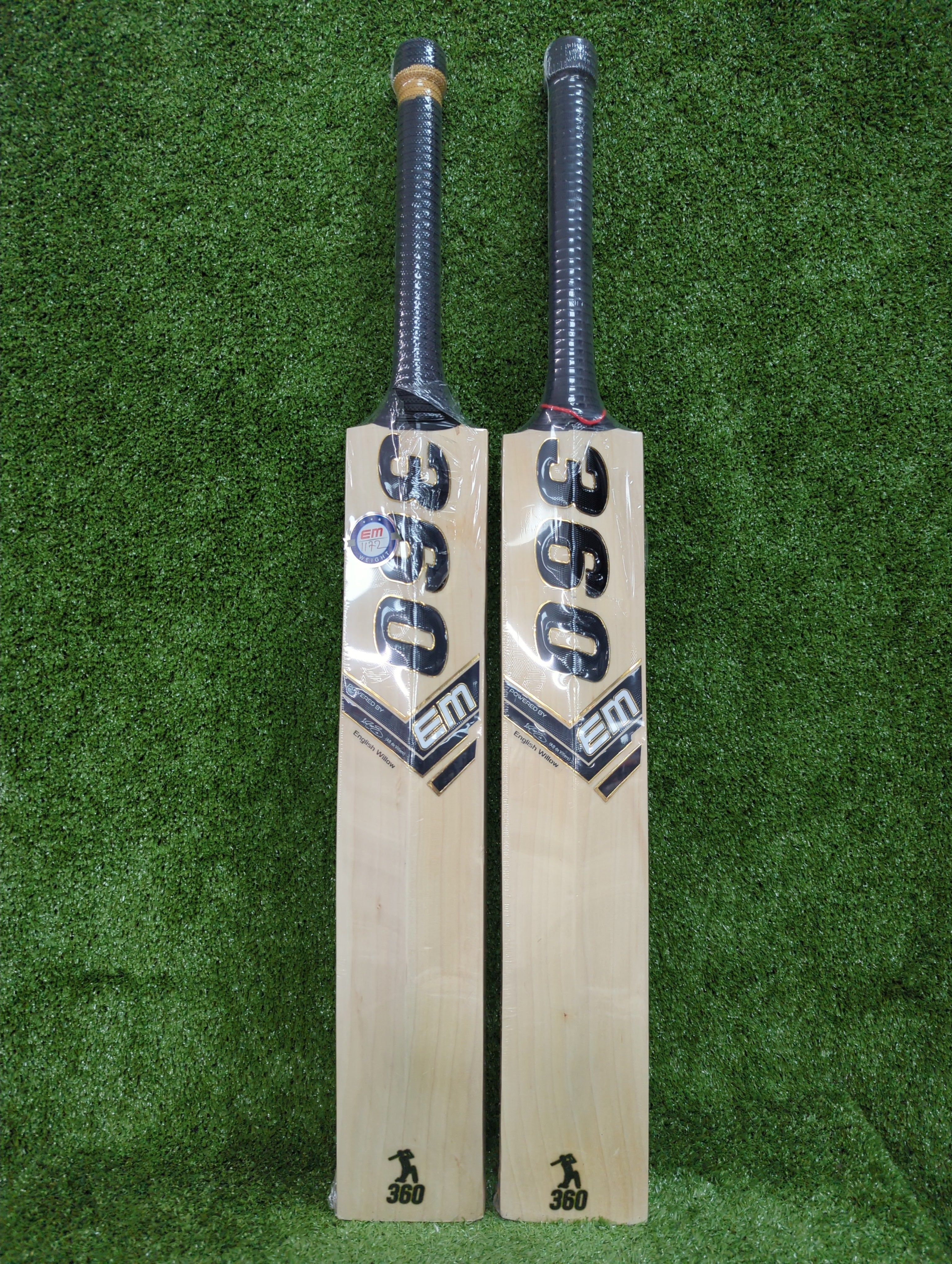 EM 360 No. 17 AB de Villiers English Willow Cricket Bat
