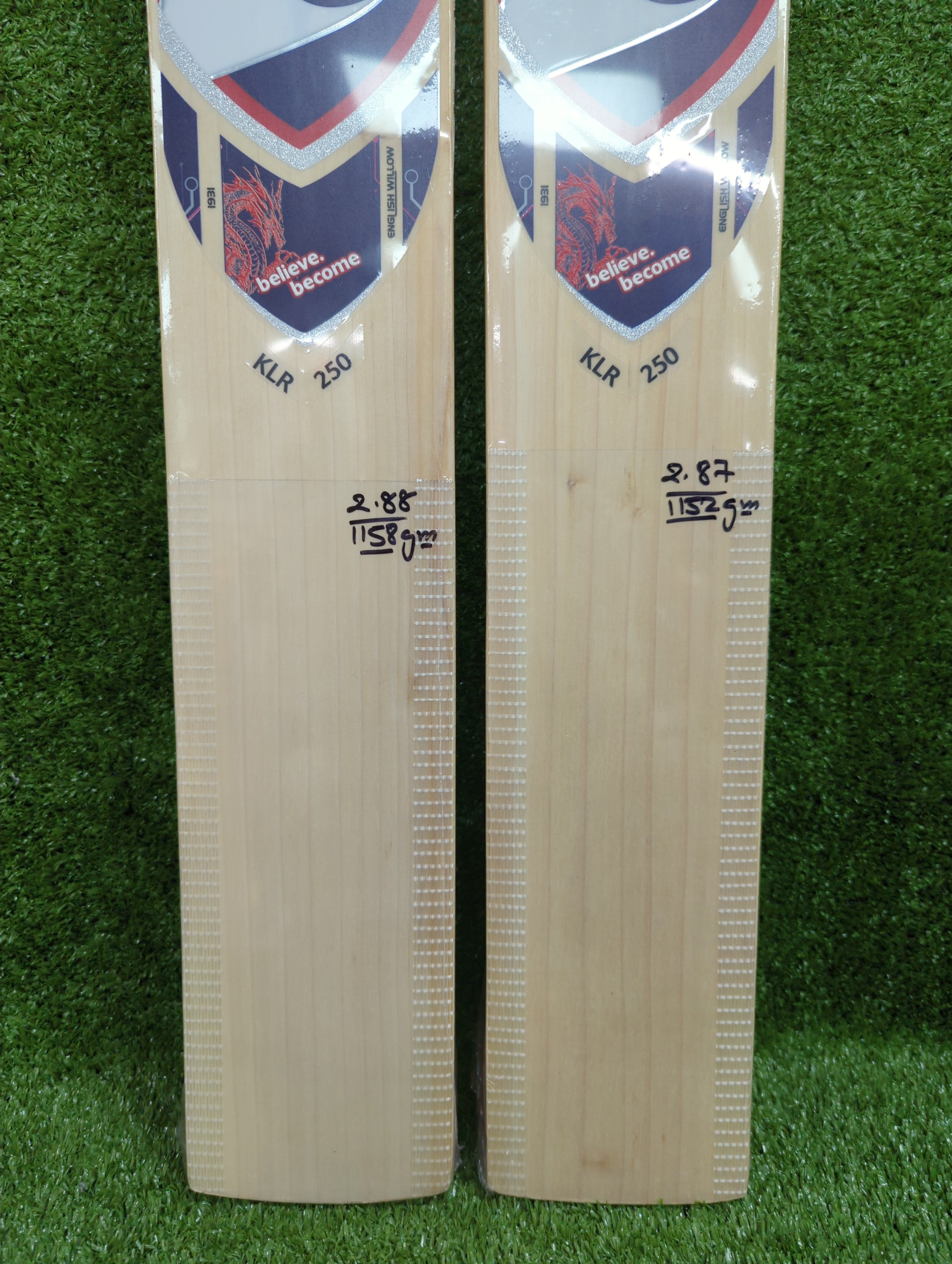 SG KLR 250 English Willow Cricket Bat with STR8Bat Sensor SG