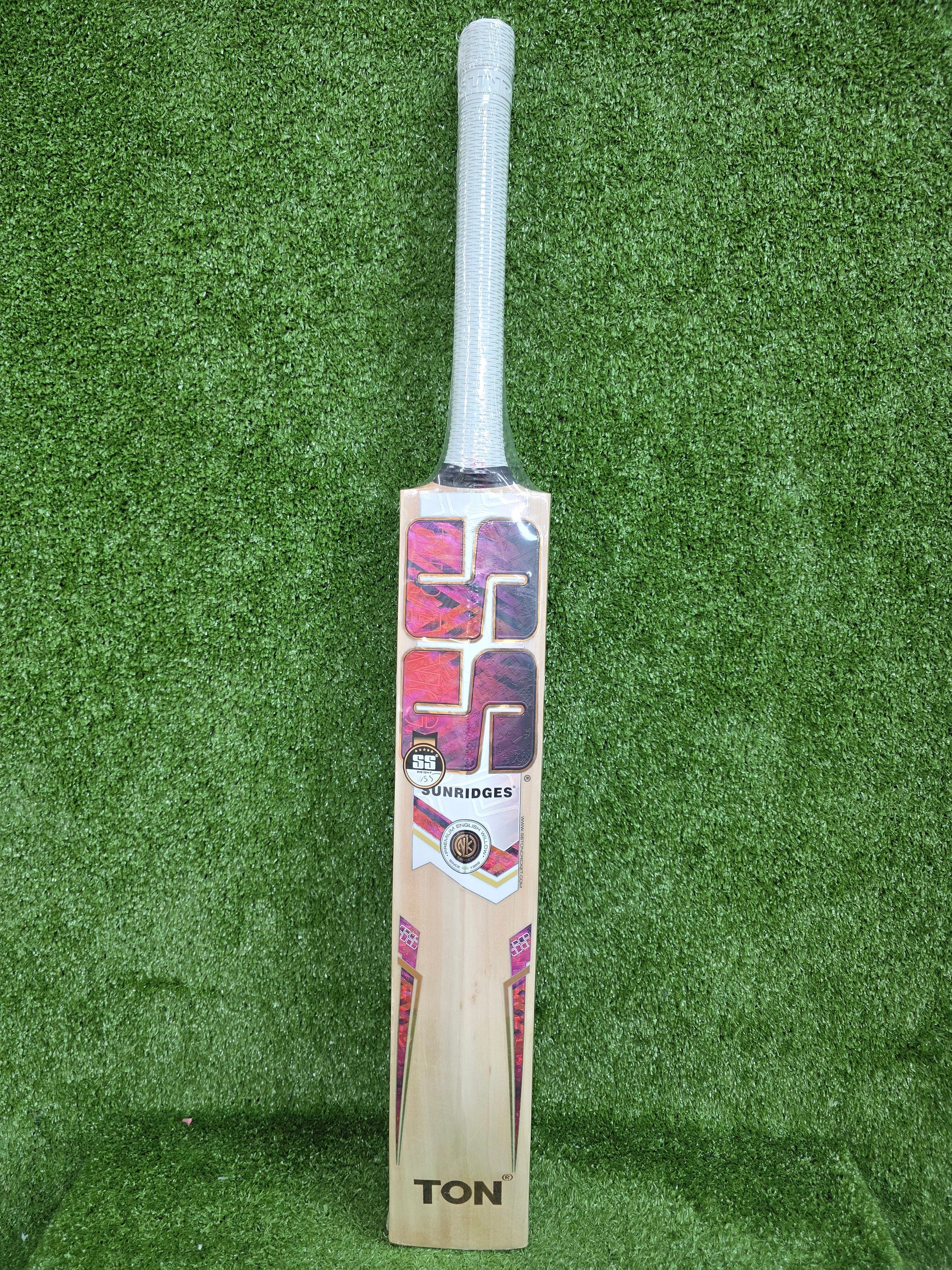 SS Orange English Willow Cricket Bat