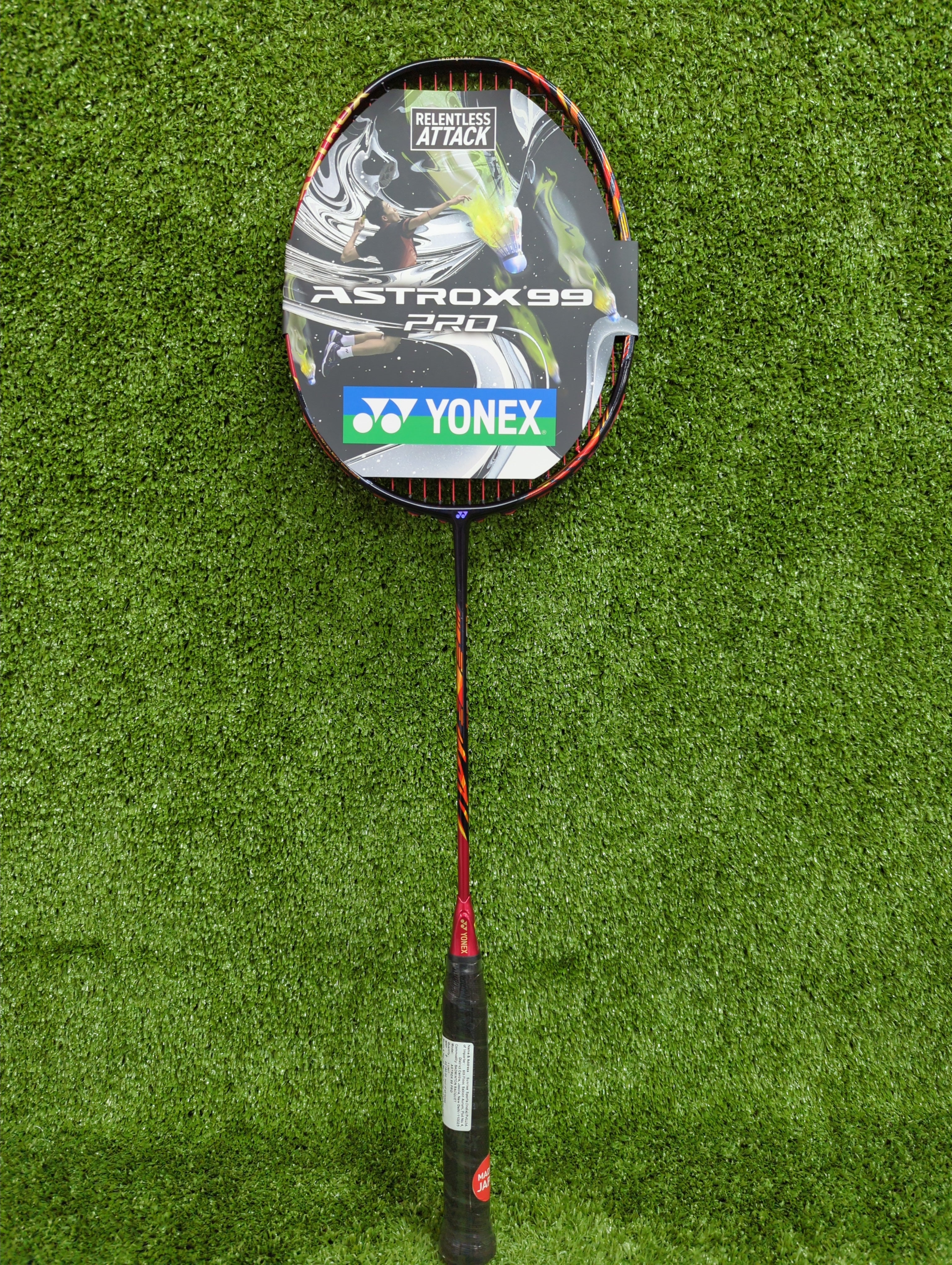 Yonex Astrox 99 Pro Cherry Sunburst Badminton Racket Prestrung - Made in Japan