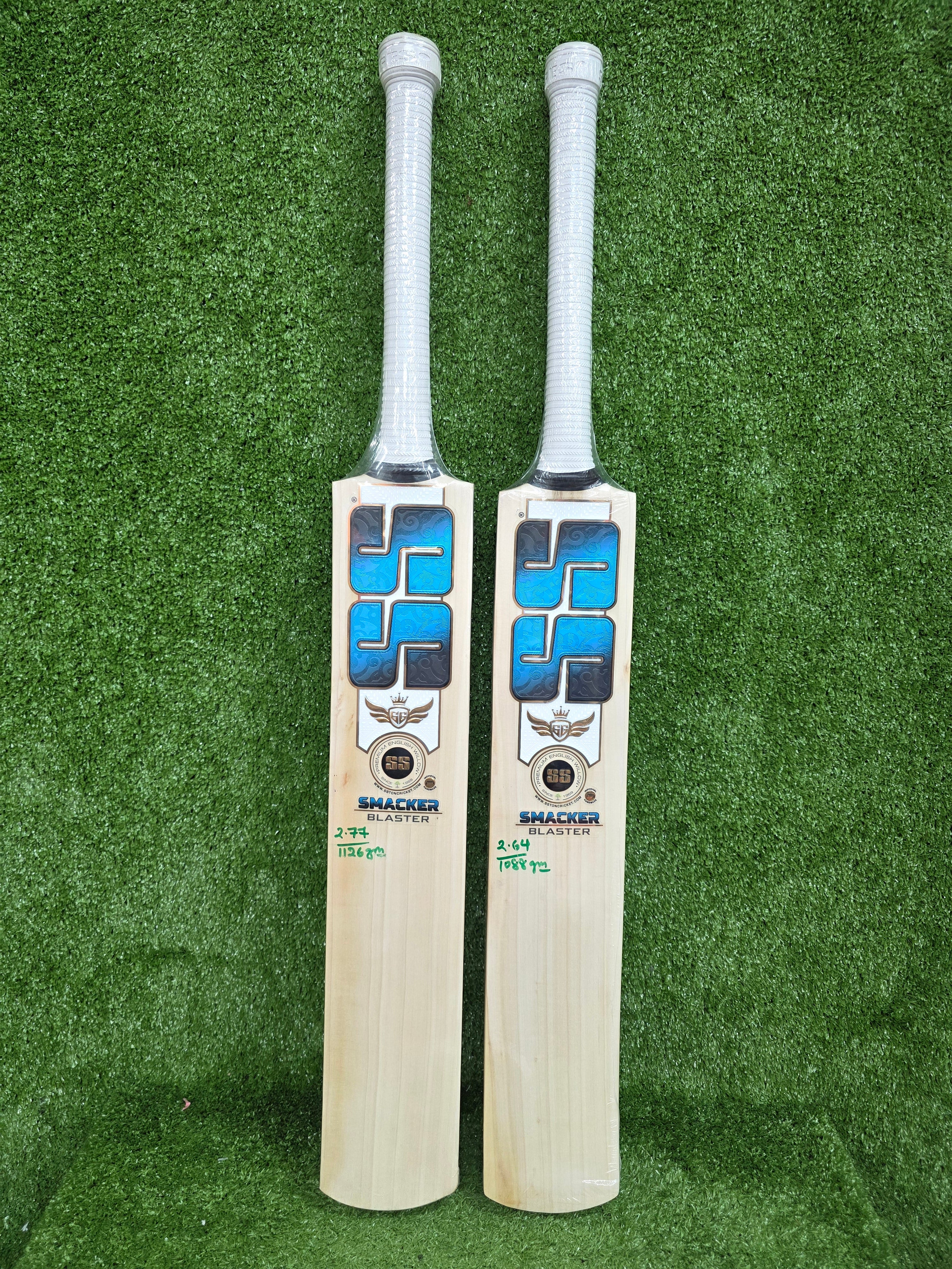 SS GG Smacker Blaster English Willow Cricket Bat Short Handle SS