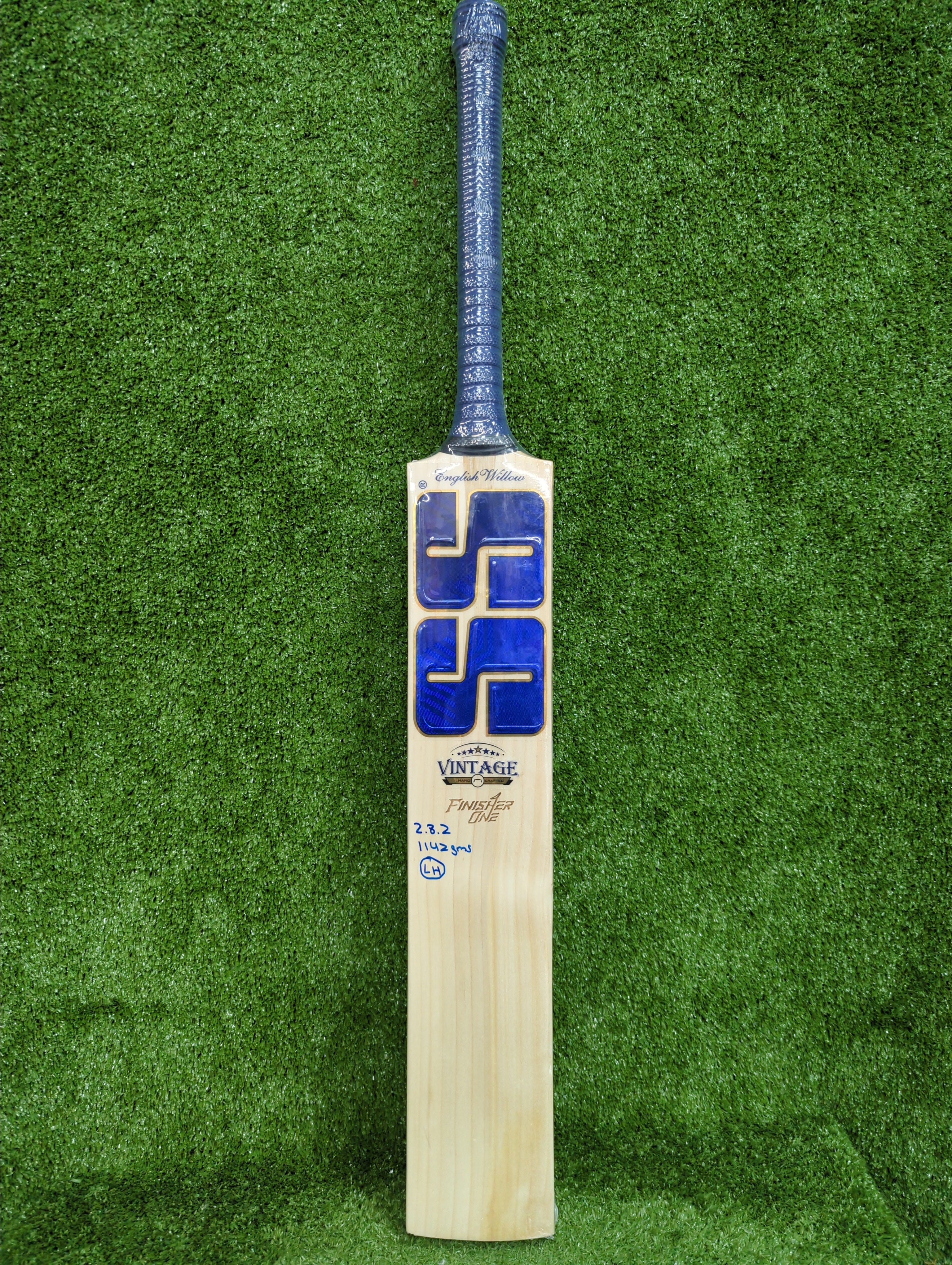 SS Vintage Finisher One (Dinesh Karthik) English Willow Cricket Bat Long Handle by SS - TopCricketStore