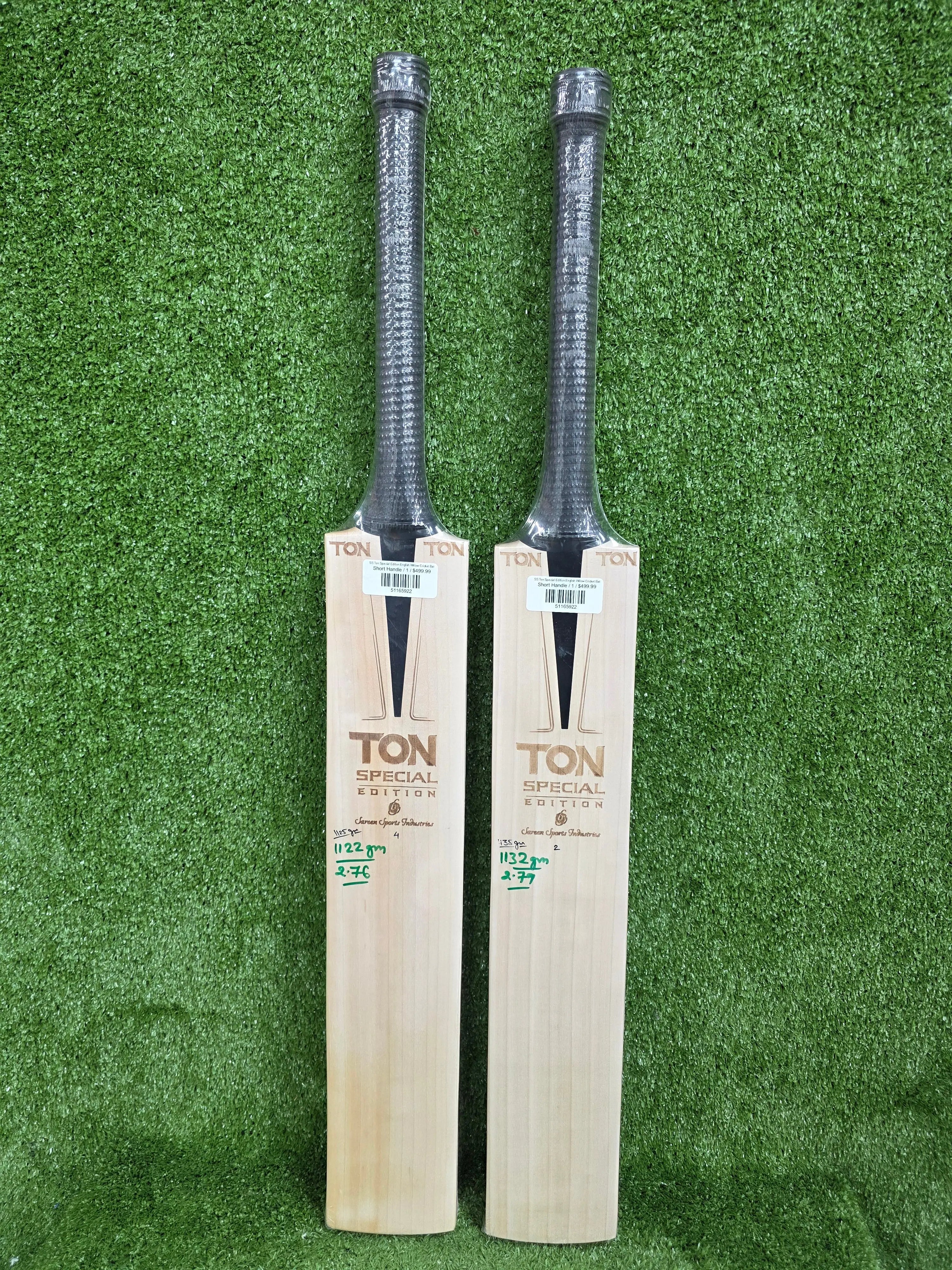 SS Ton Special Edition English Willow Cricket Bat SS