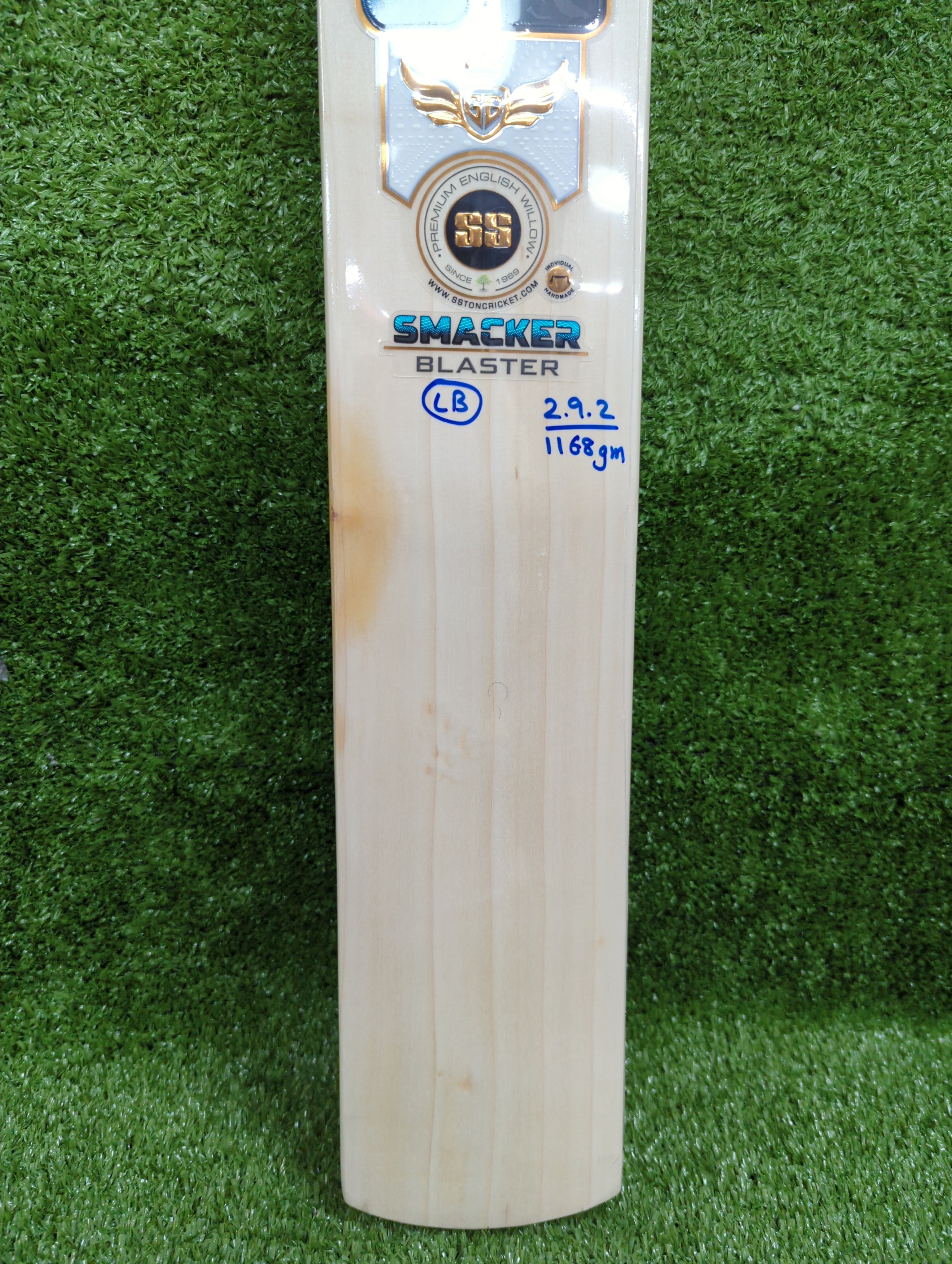 SS GG Smacker Blaster English Willow Cricket Bat Long Blade SS