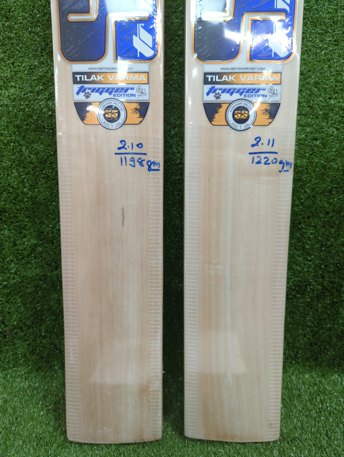 SS Tilak Varma Trigger Edition Kashmir Willow Cricket Bat SS