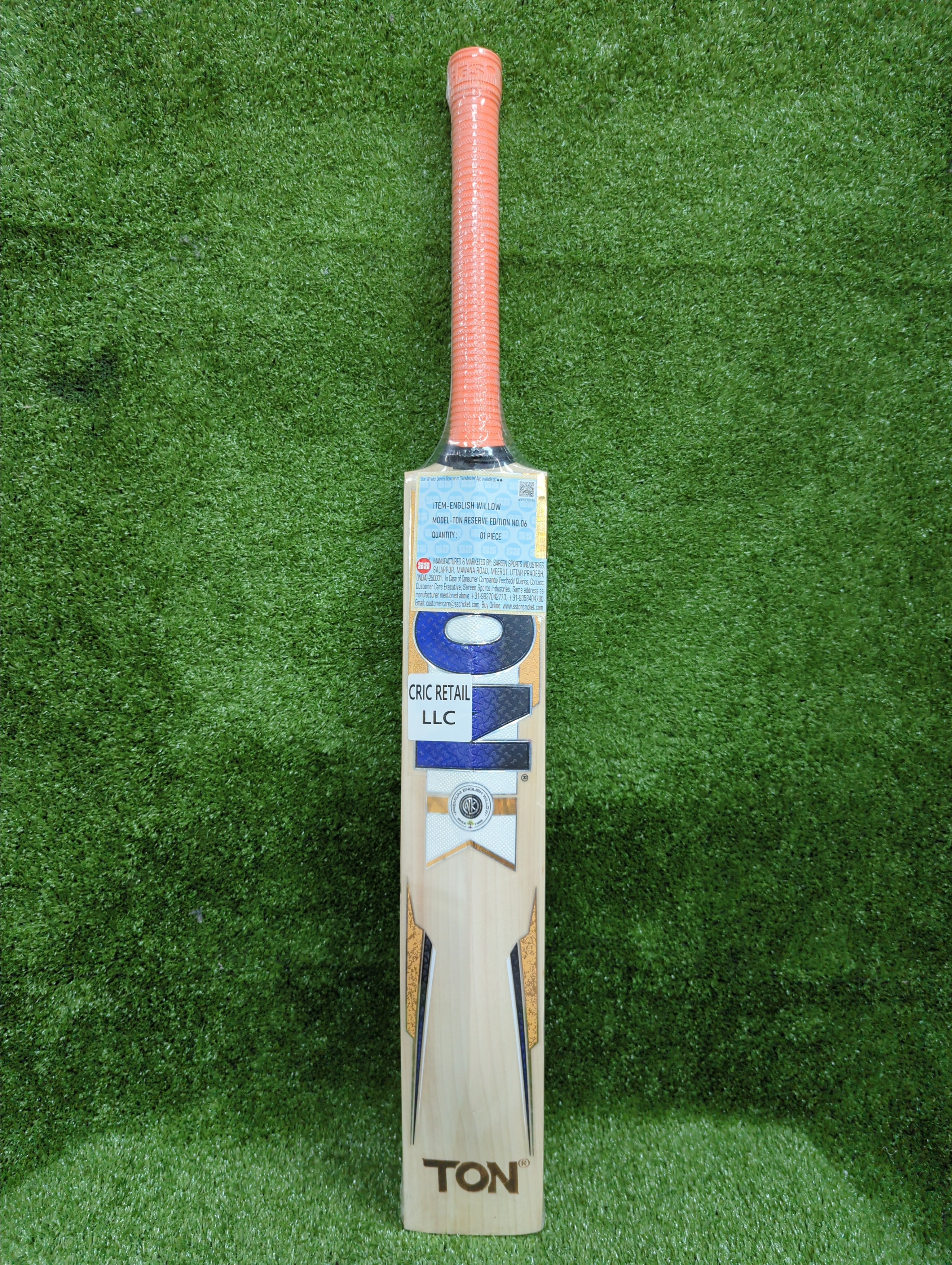 SS Ton Reserve Edition Junior / Youth English Willow Cricket Bat SS