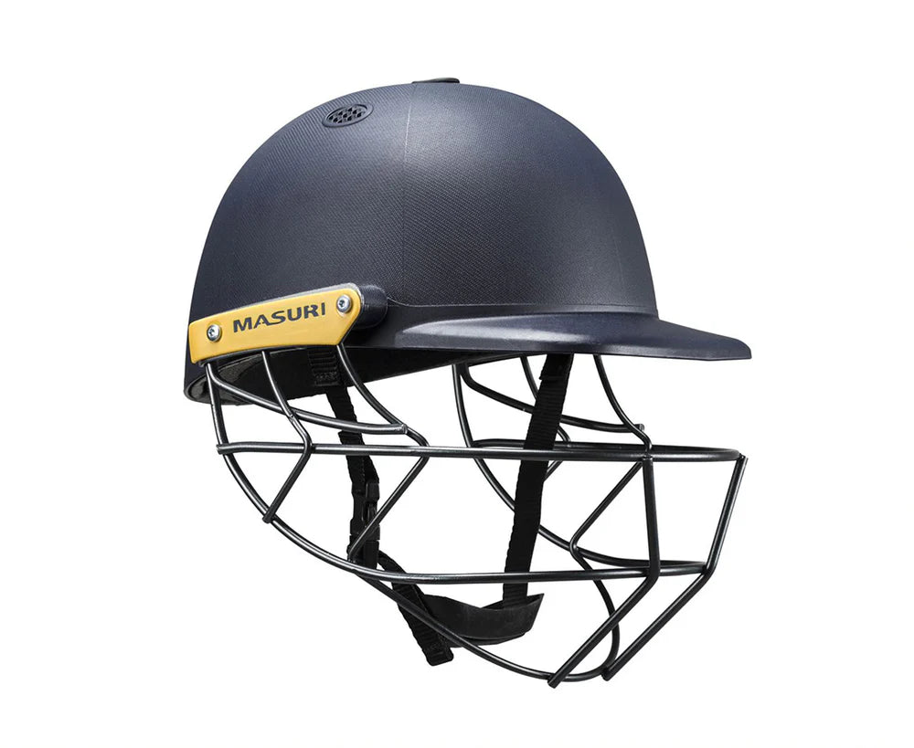 Masuri C - Line Plus Steel Cricket Helmet - NAVY