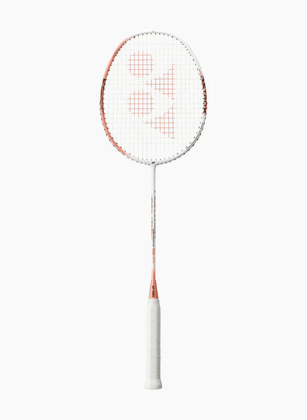 Yonex Astrox 01 Ability White/Pink Badminton Racket Prestrung - Made in China