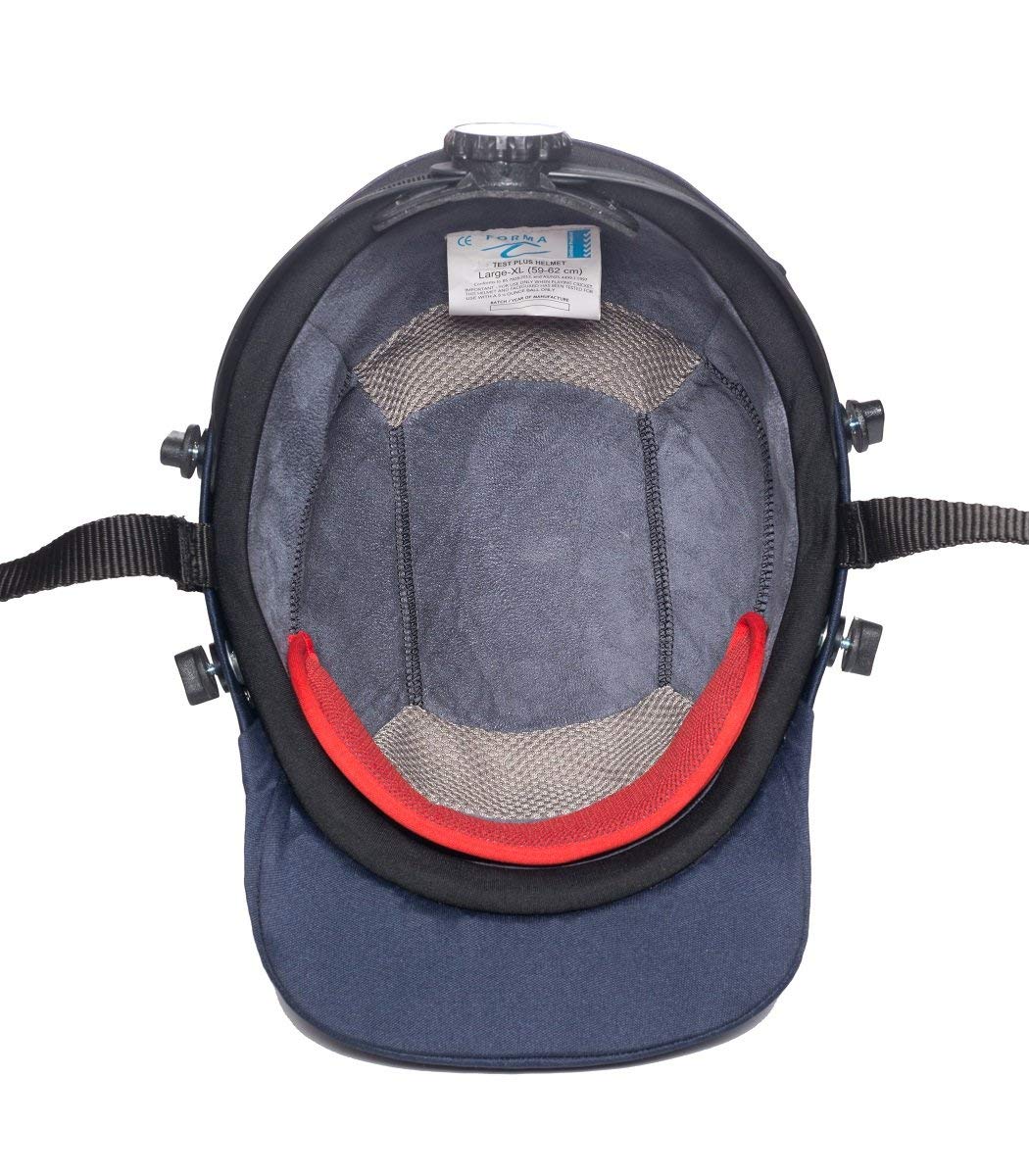 Forma Test Plus Adult Cricket Helmet with Stainless Steel Grill