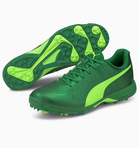 Puma 20 Amazon Green Green Glare Cricket Shoes