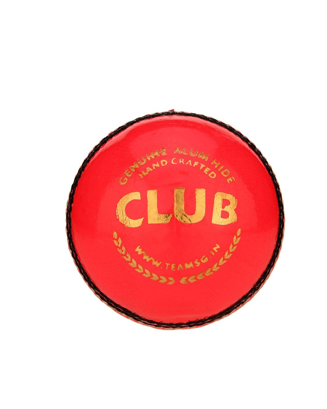 SG Club - Pink Cricket Leather Ball