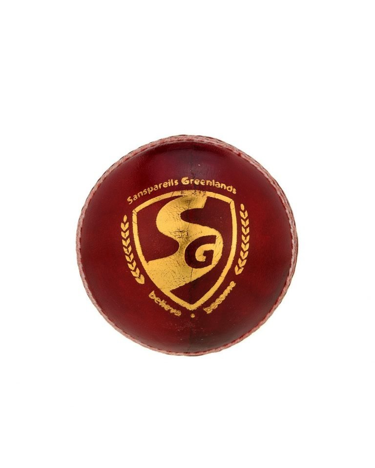 SG Club - Red Cricket Leather Ball