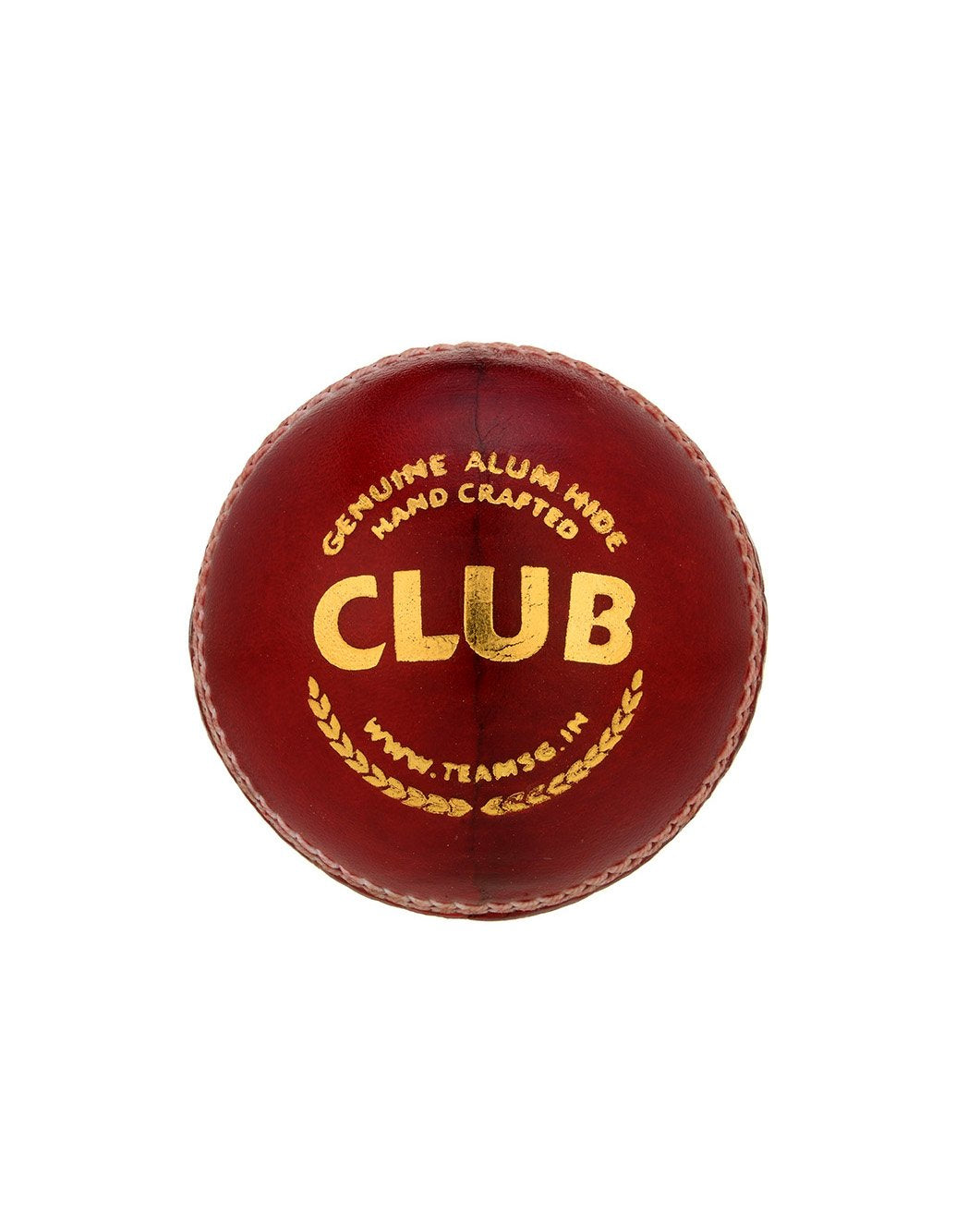 SG Club - Red Cricket Leather Ball