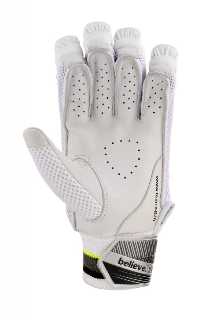 SG Savage Lite Junior / Youth Cricket Batting Gloves Gold Black