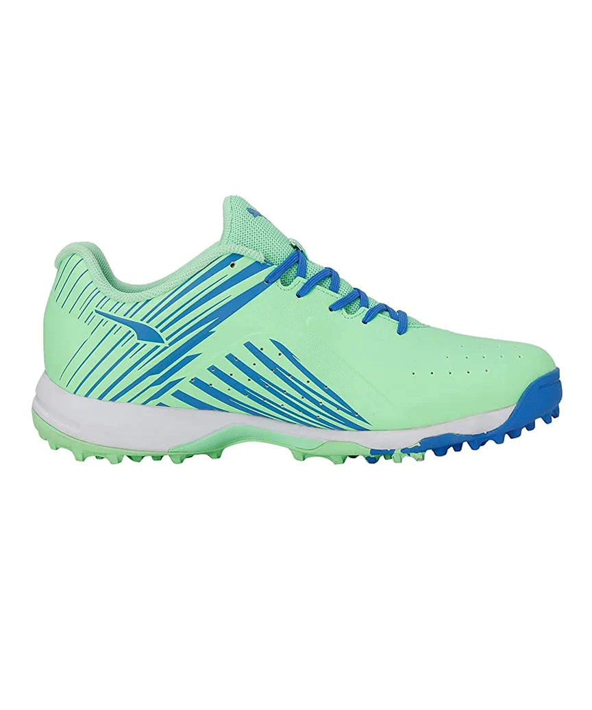 PUMA 22 FH Rubber | Puma Eleckro Green-Bluemazing White Cricket Shoes
