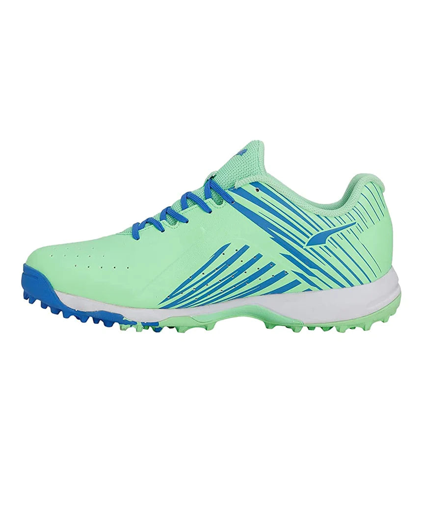 PUMA 22 FH Rubber | Puma Eleckro Green-Bluemazing White Cricket Shoes