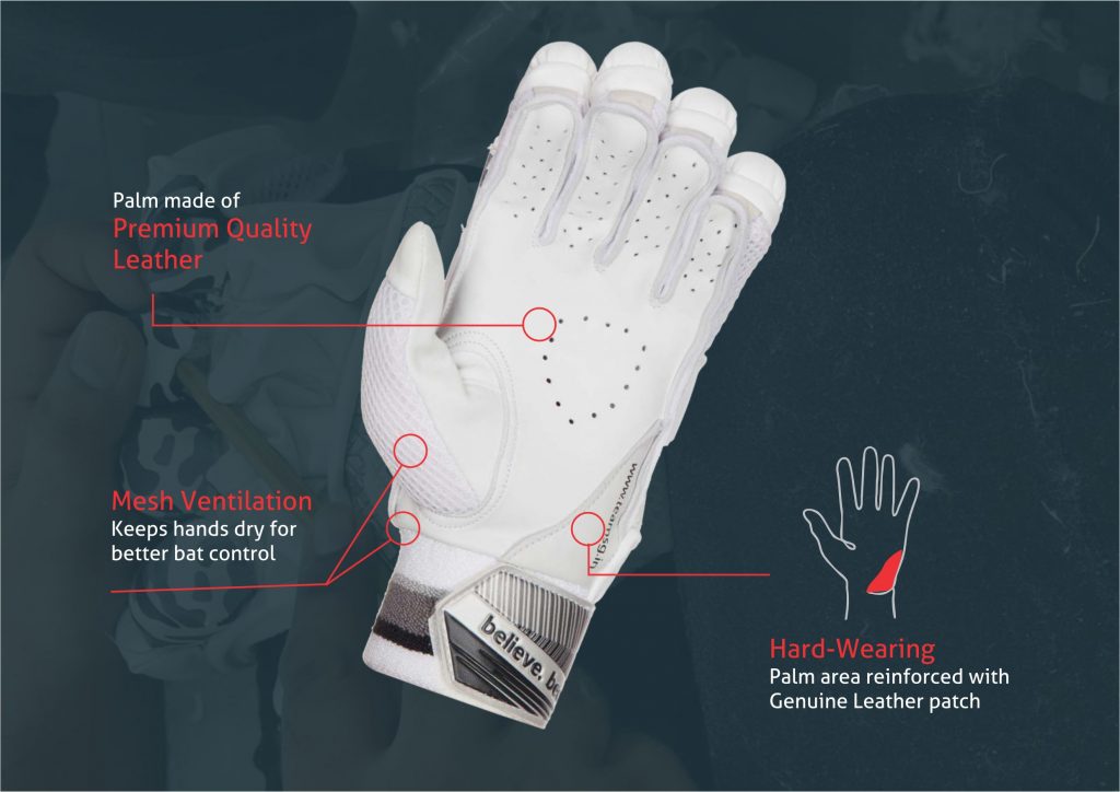 SG KLR Lite Adult Cricket Batting Gloves