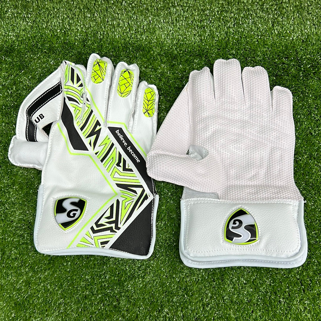 SG Club Junior / Youth Cricket Wicket Keeping Gloves