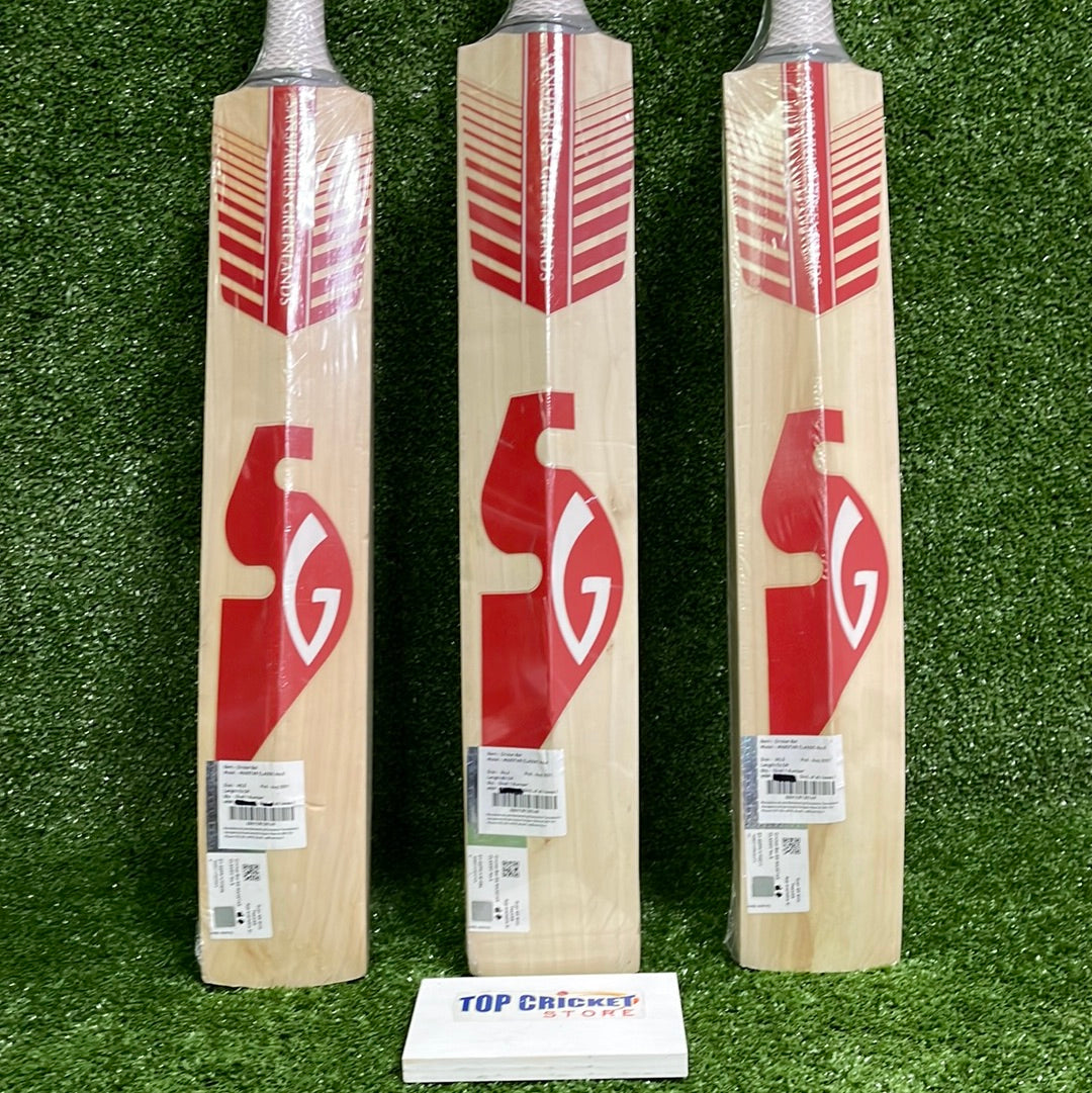 SG Maxstar Classic English Willow Junior Cricket Bat