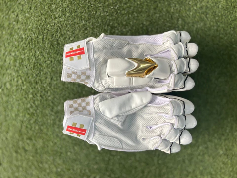 Gray-Nicolls Gold Edition Adult Cricket Batting Gloves by GN - back view - TopCricketStore