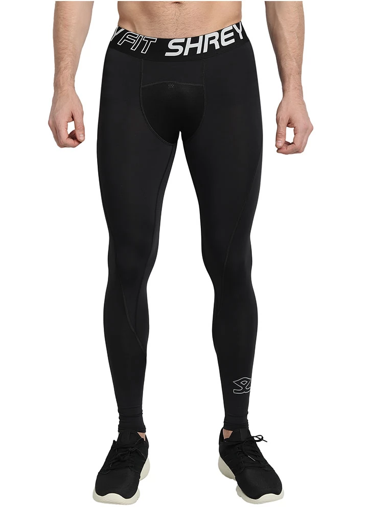 Shrey Compression Long Tights Pants cup holder