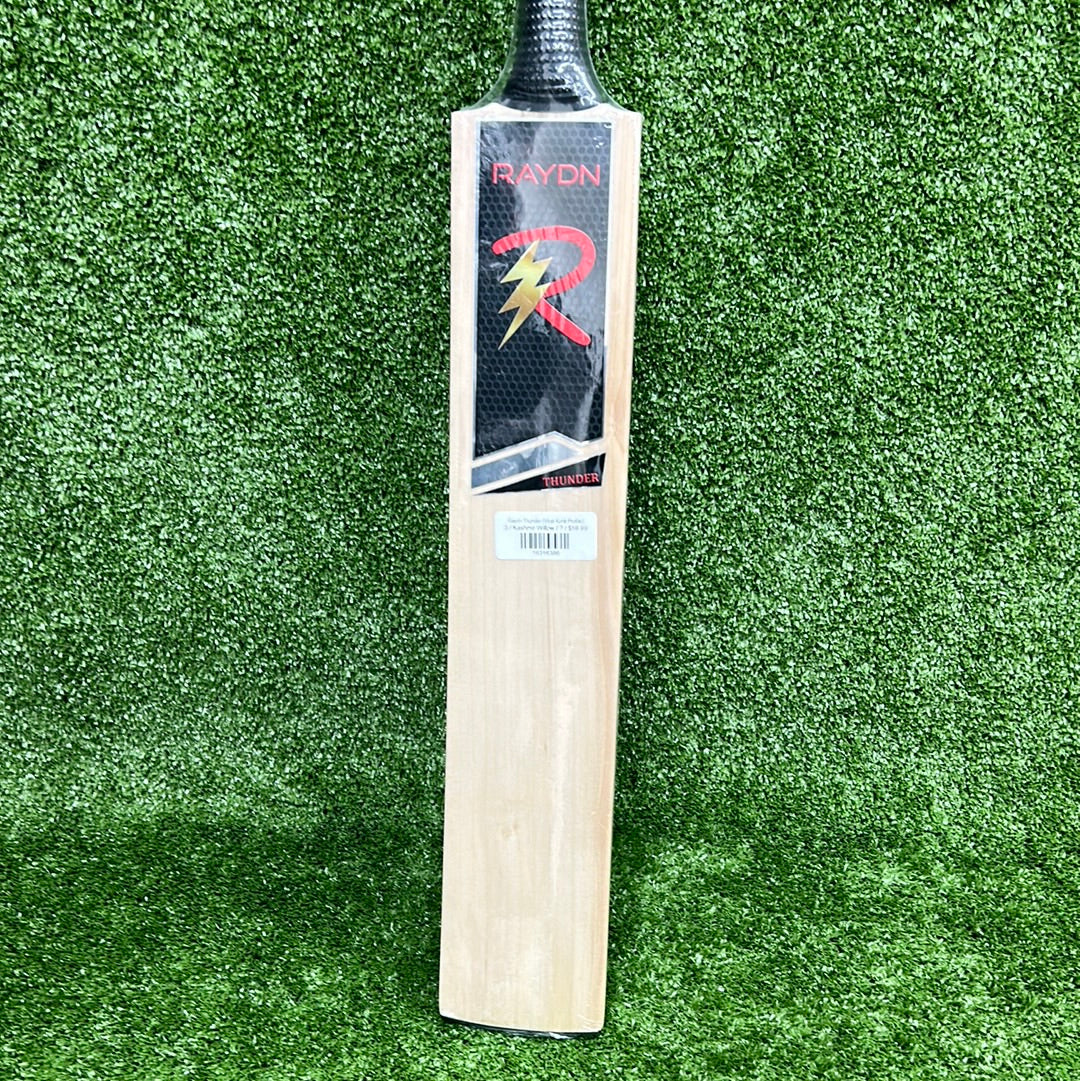 Raydn Thunder (Virat Kohli Profile) Kashmir Willow Light Weight Junior Tennis Ball Cricket Bat