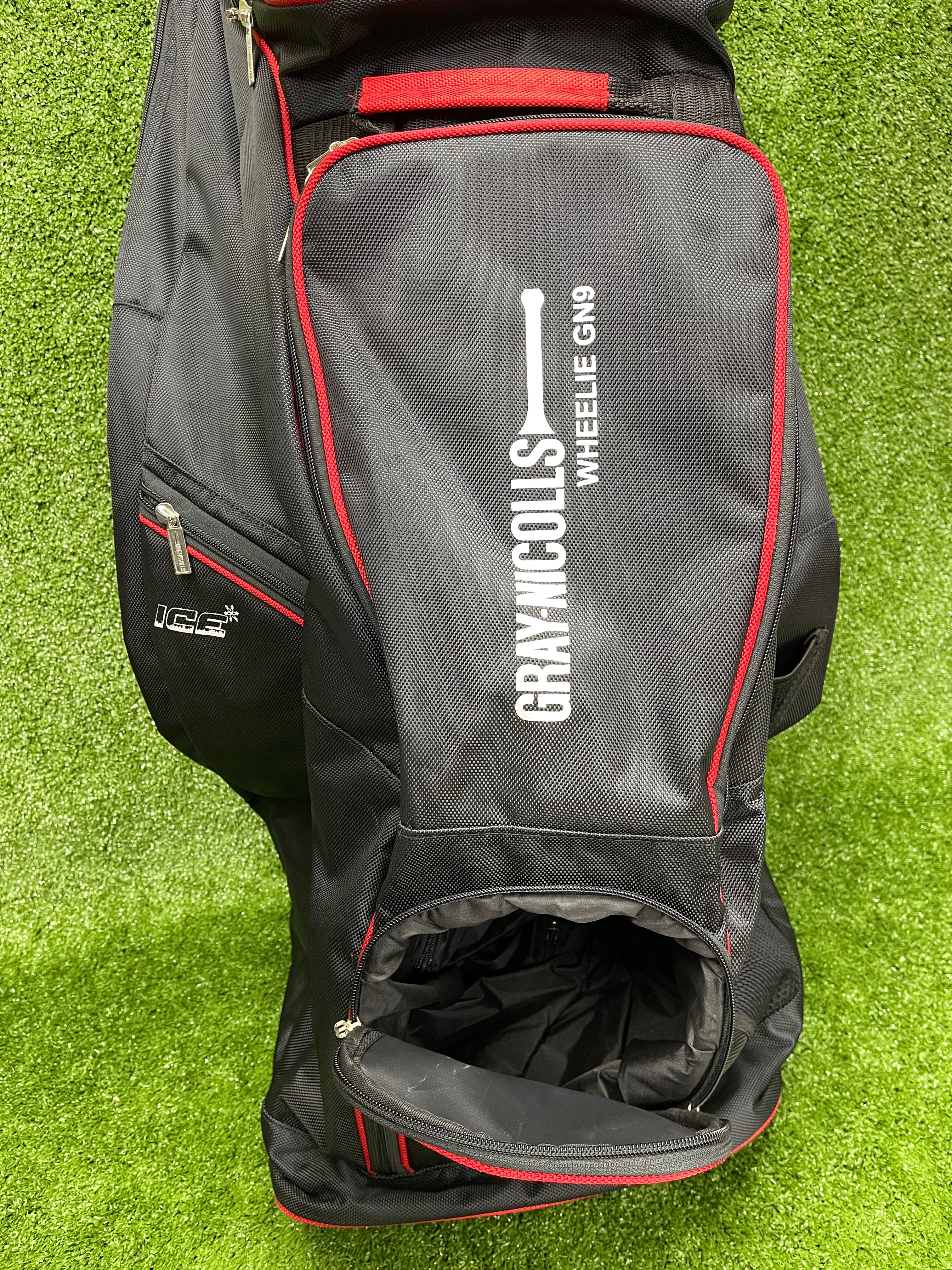 Gray-Nicolls 9 International Wheelie Cricket Kit Bag by GN - TopCricketStore