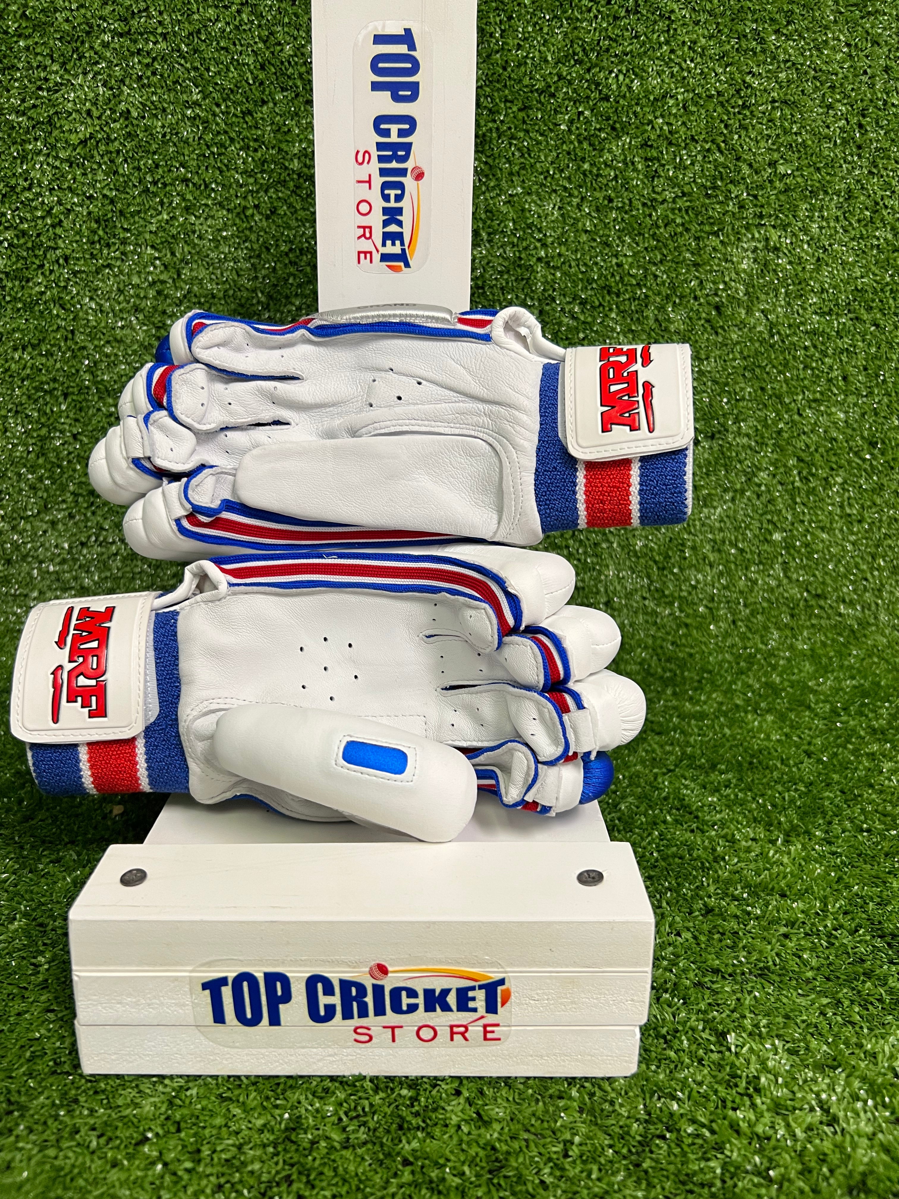 MRF Genius Grand Junior / Youth Cricket Batting Gloves by MRF - packaging view - TopCricketStore