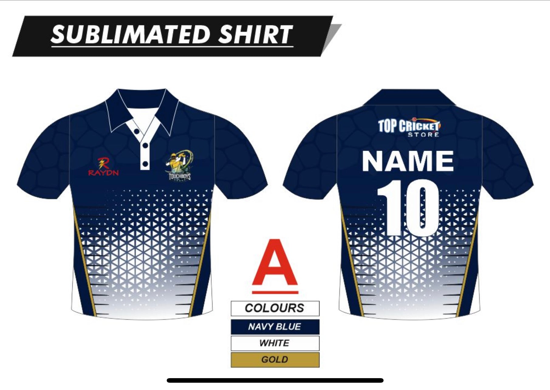 Cricket Sublimation Half Sleeve T-Shirt