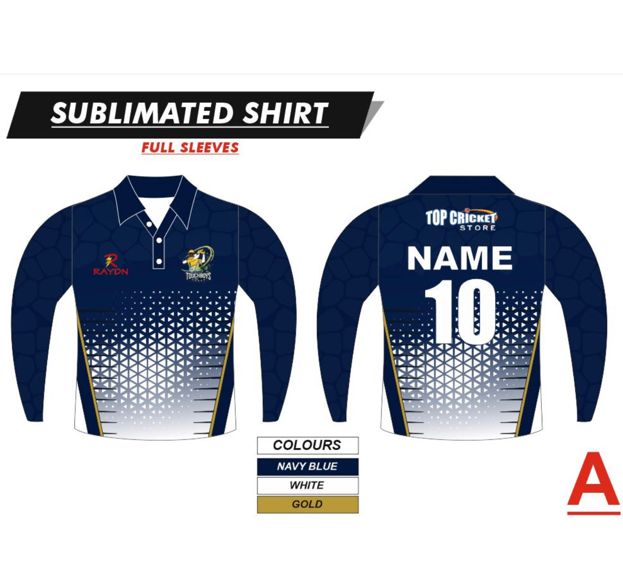 Cricket Sublimation Full Sleeves T-Shirt