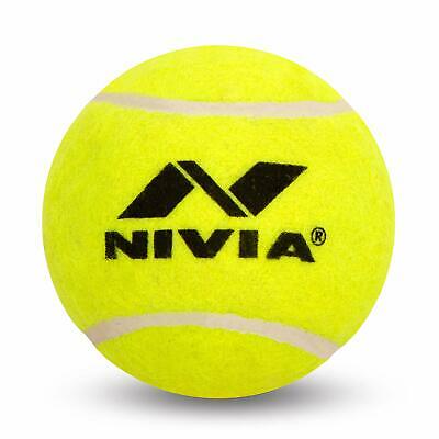 Nivia Green/Yellow Heavy Tennis Ball / Hard Tennis Training Ball