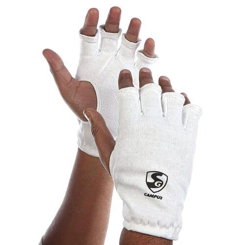SG Campus Junior / Youth Cricket Batting Inner Gloves Half Finger