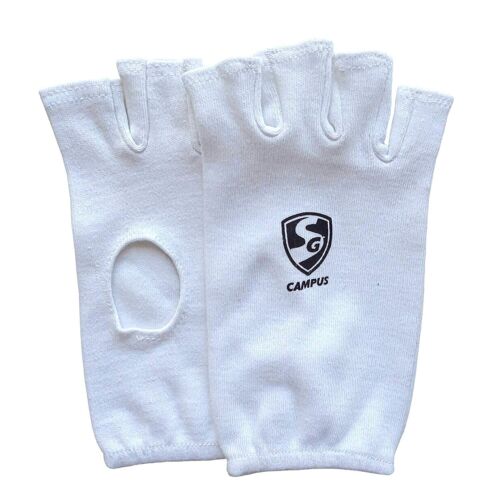 SG Campus Junior / Youth Cricket Batting Inner Gloves Half Finger